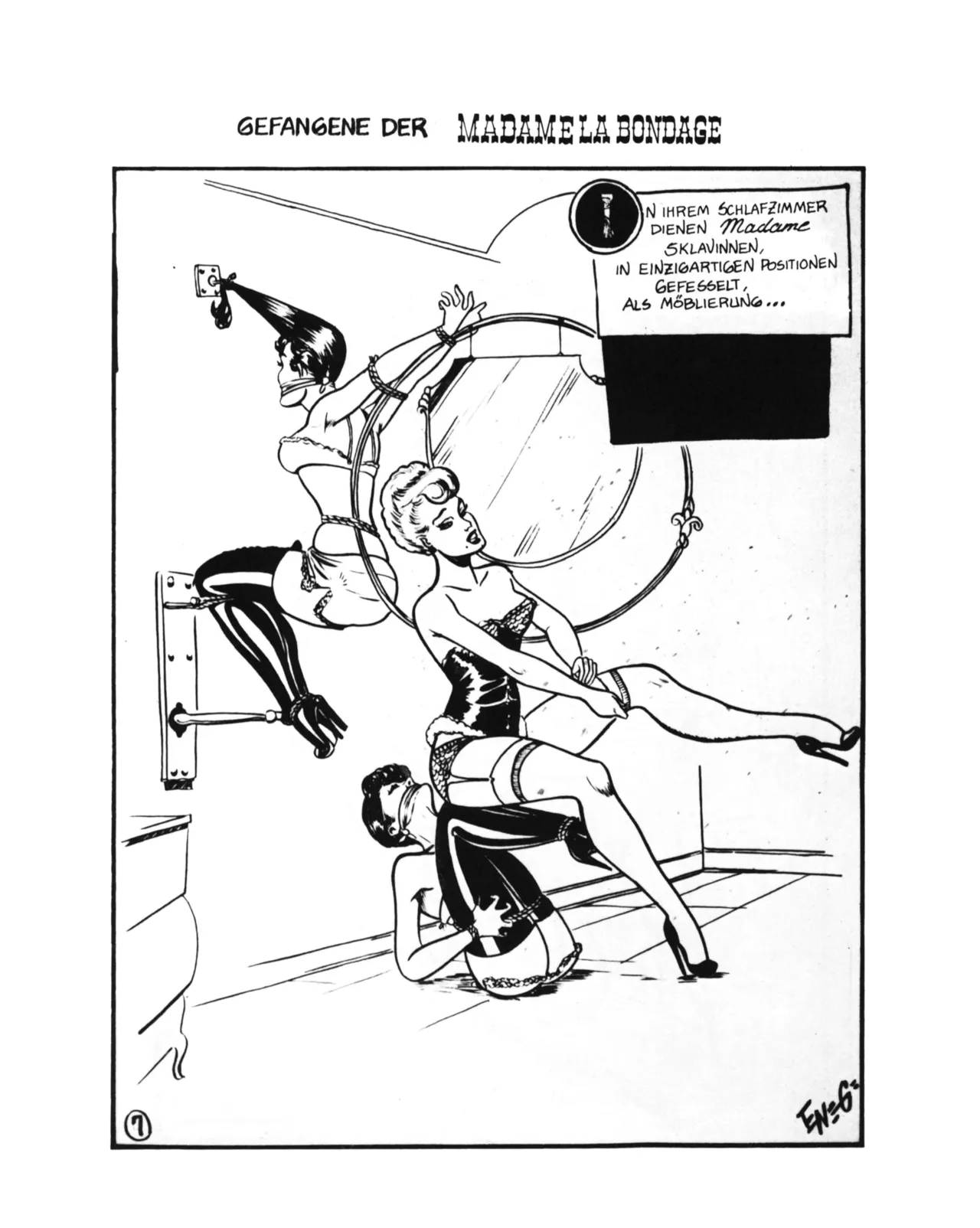 Eneg  - Gefangene der Madame La Bondage page 7 full