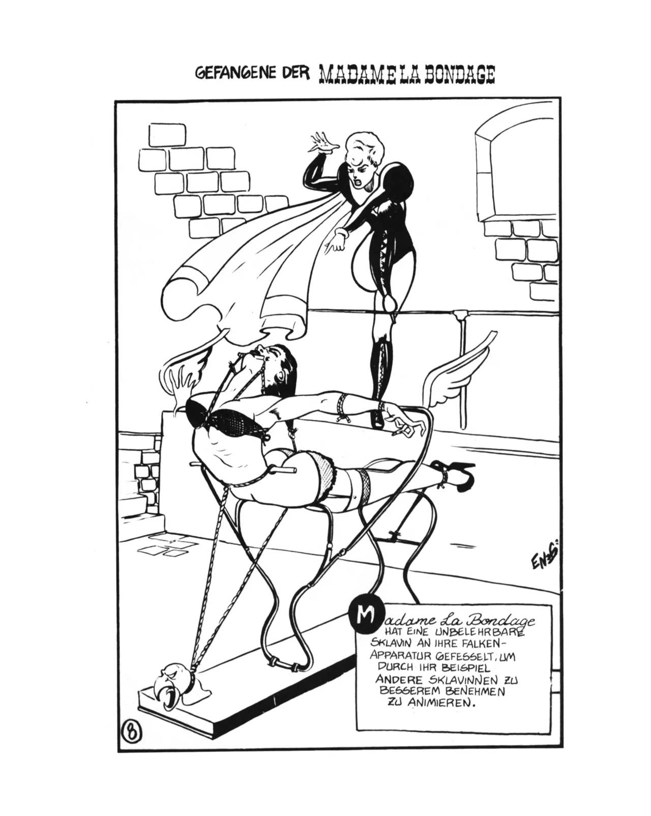 Eneg  - Gefangene der Madame La Bondage page 8 full