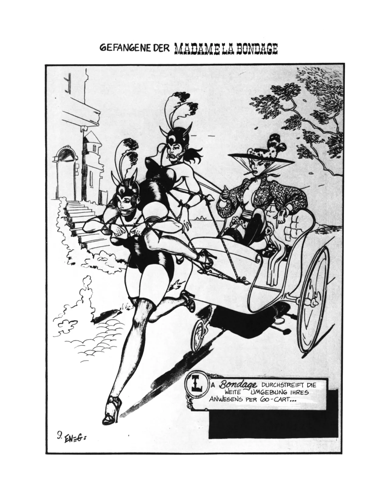 Eneg  - Gefangene der Madame La Bondage page 9 full