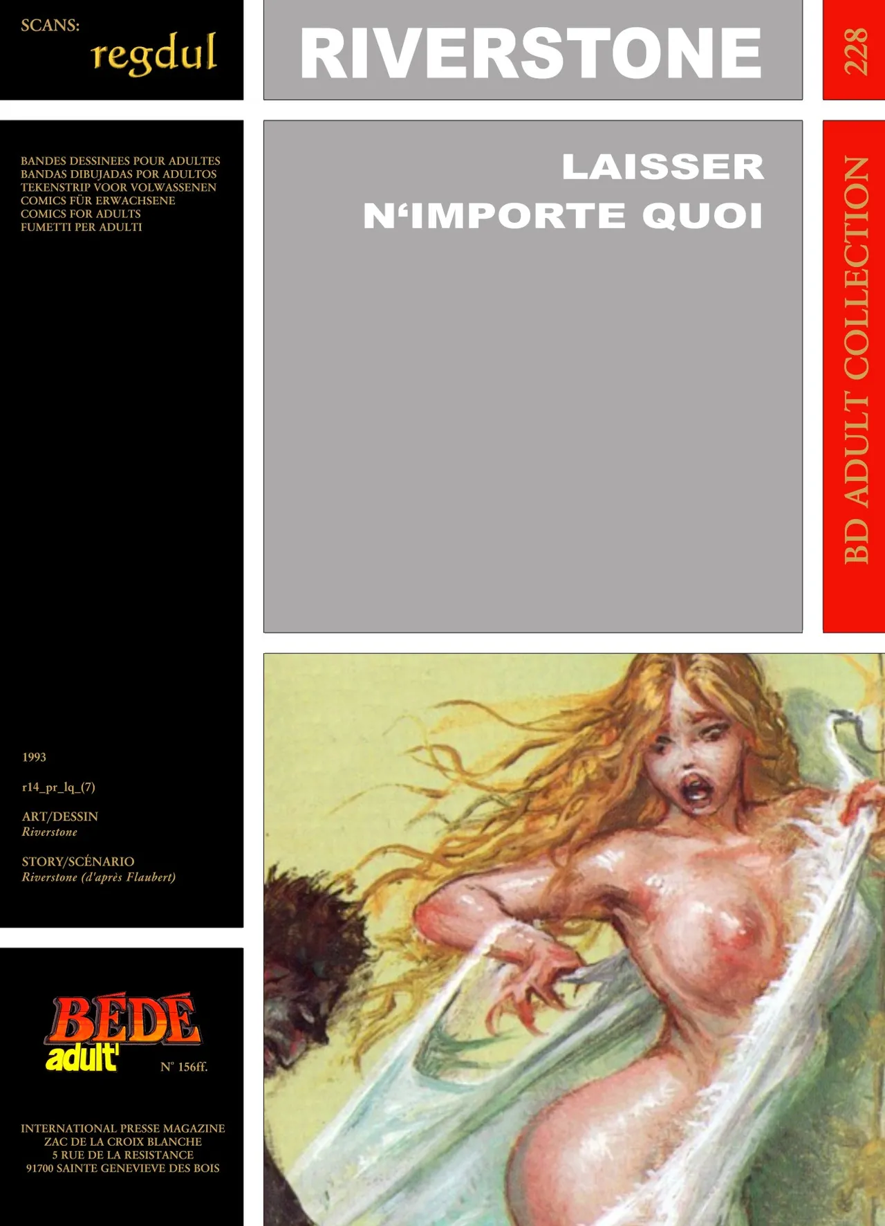 Peter Riverstone  &amp; Gustave Flaubert - Laisser n'importe quoi page 1 full