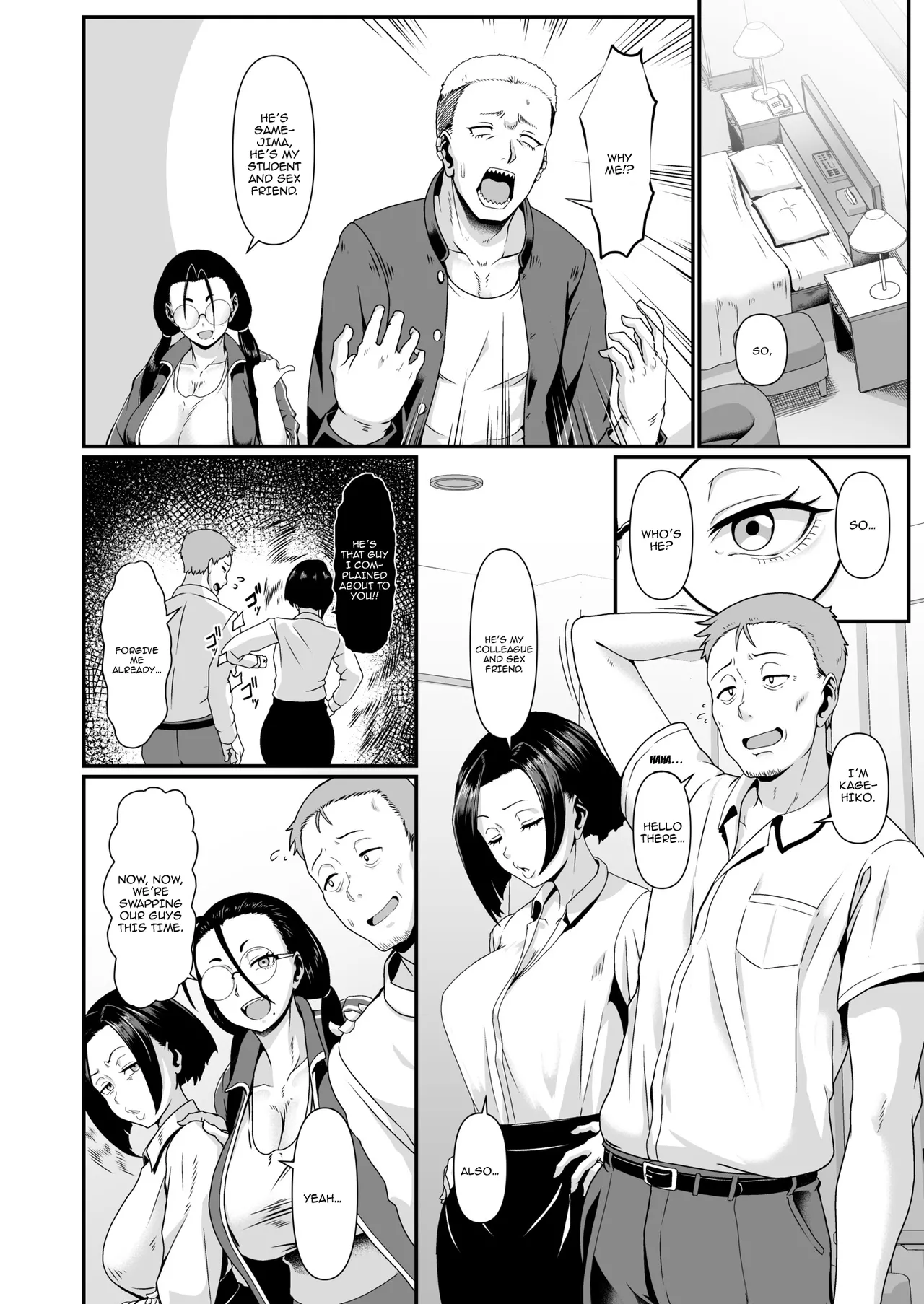 Yariman!  ~Yairi Mitsuko Sensei no Sei Katsu Shidou~ | Slut!  ~ Yairi Mitsuko-sensei's Life Guidance ~ page 6 full