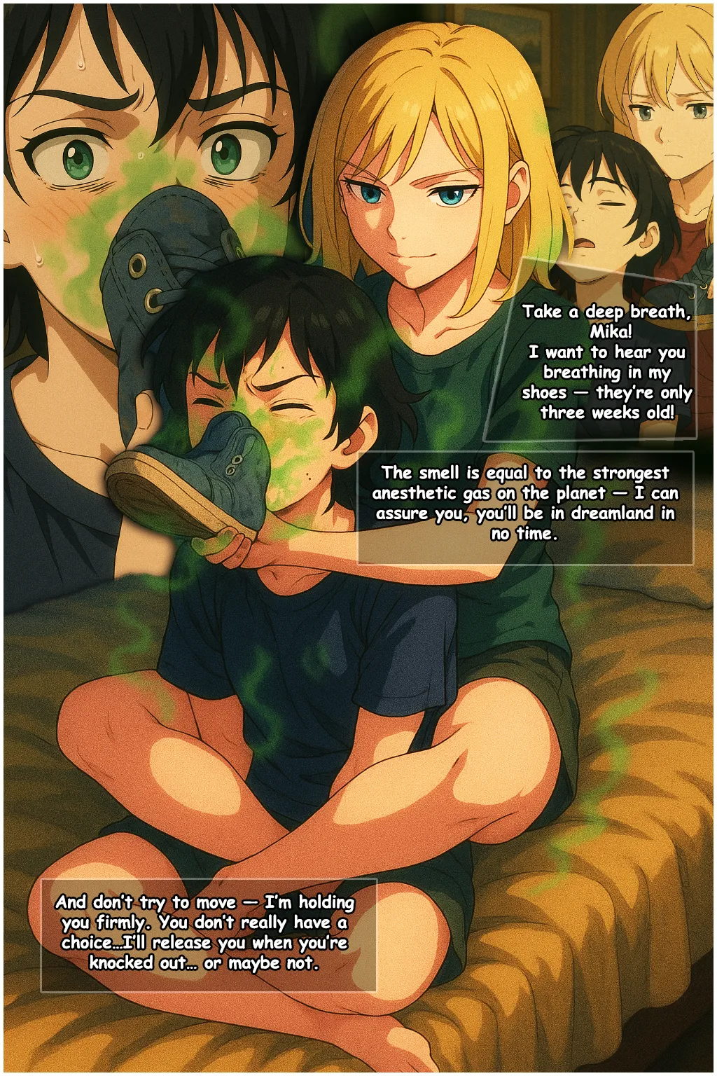 Dawofwar Caption smell fetish page 6 full