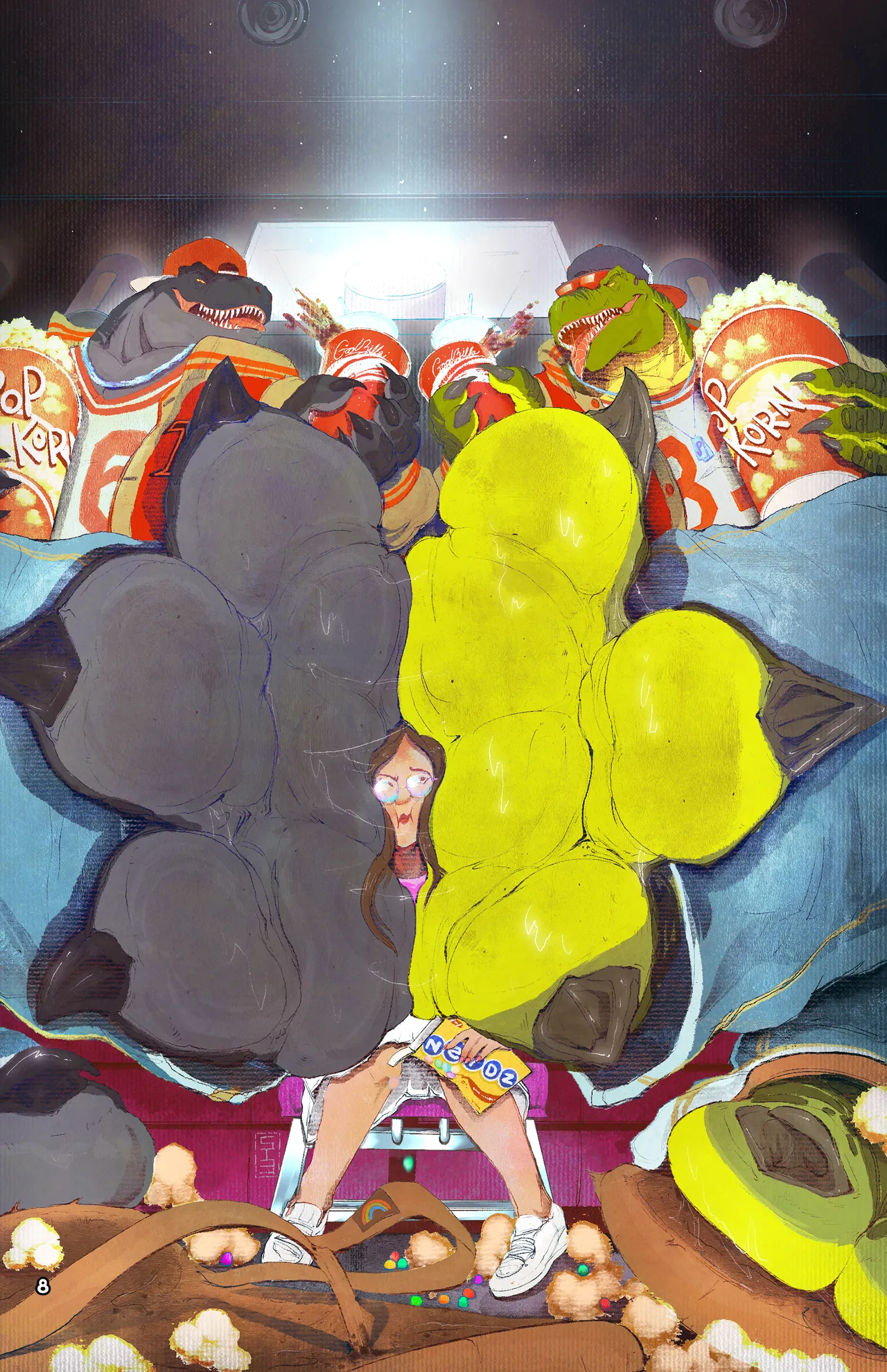Paws vs. Feet artbook page 8 full