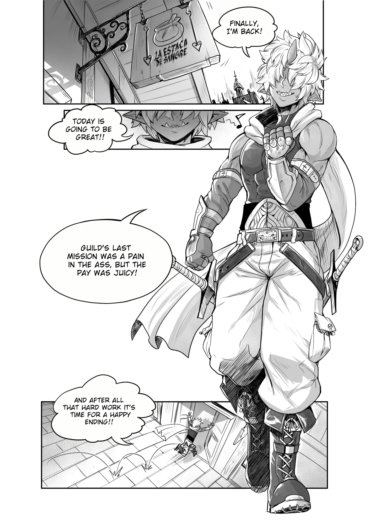 La estaca de sangre #2 - Slimy Quest page 2 full