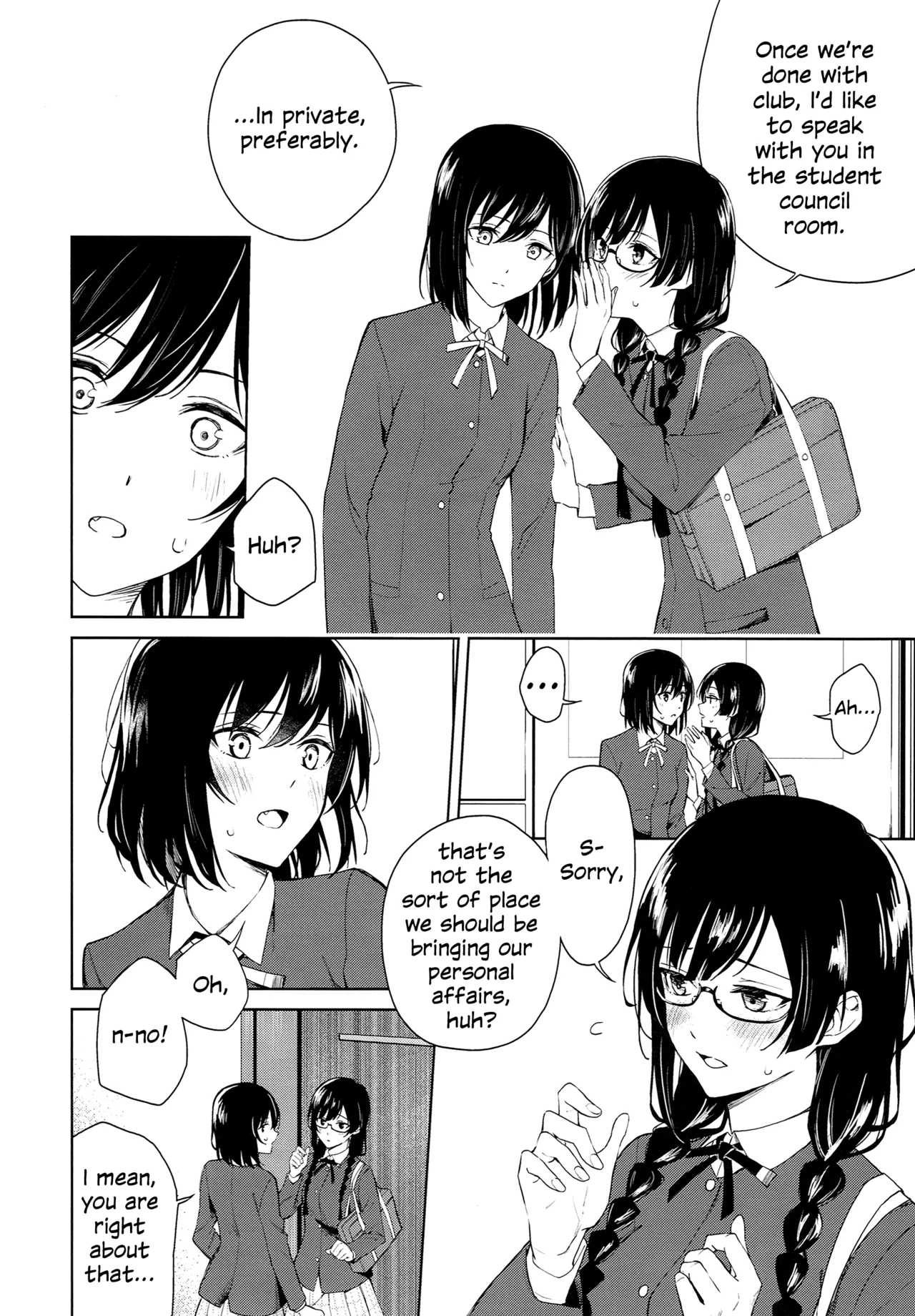 ShioSetsu ga Seitokaishitsu de Ecchi na Koto Suru Hon | ShioSetsu Sex in the Student Council Room page 7 full
