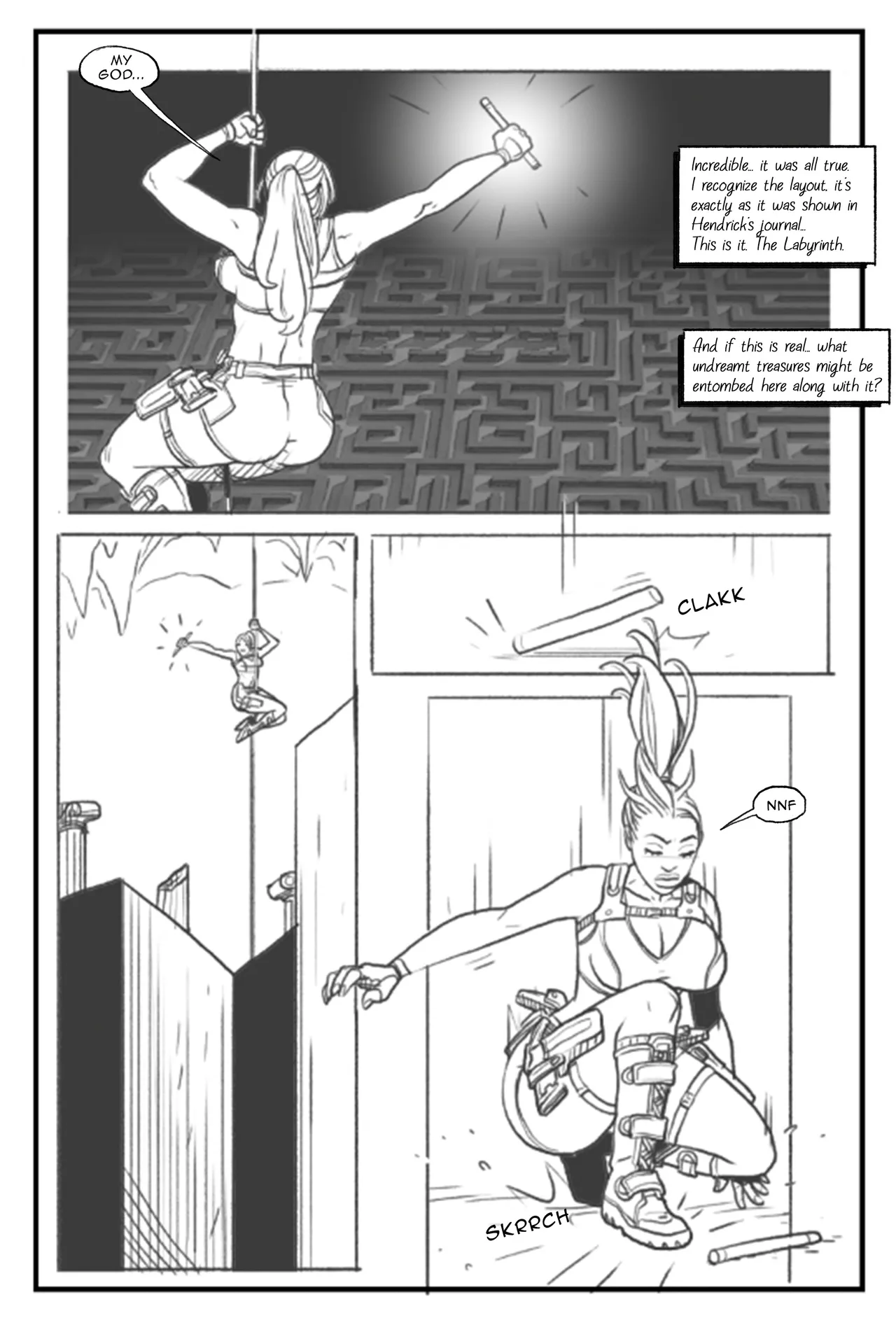 Lara Croft - Labyrinth of the Minotaur EN page 3 full