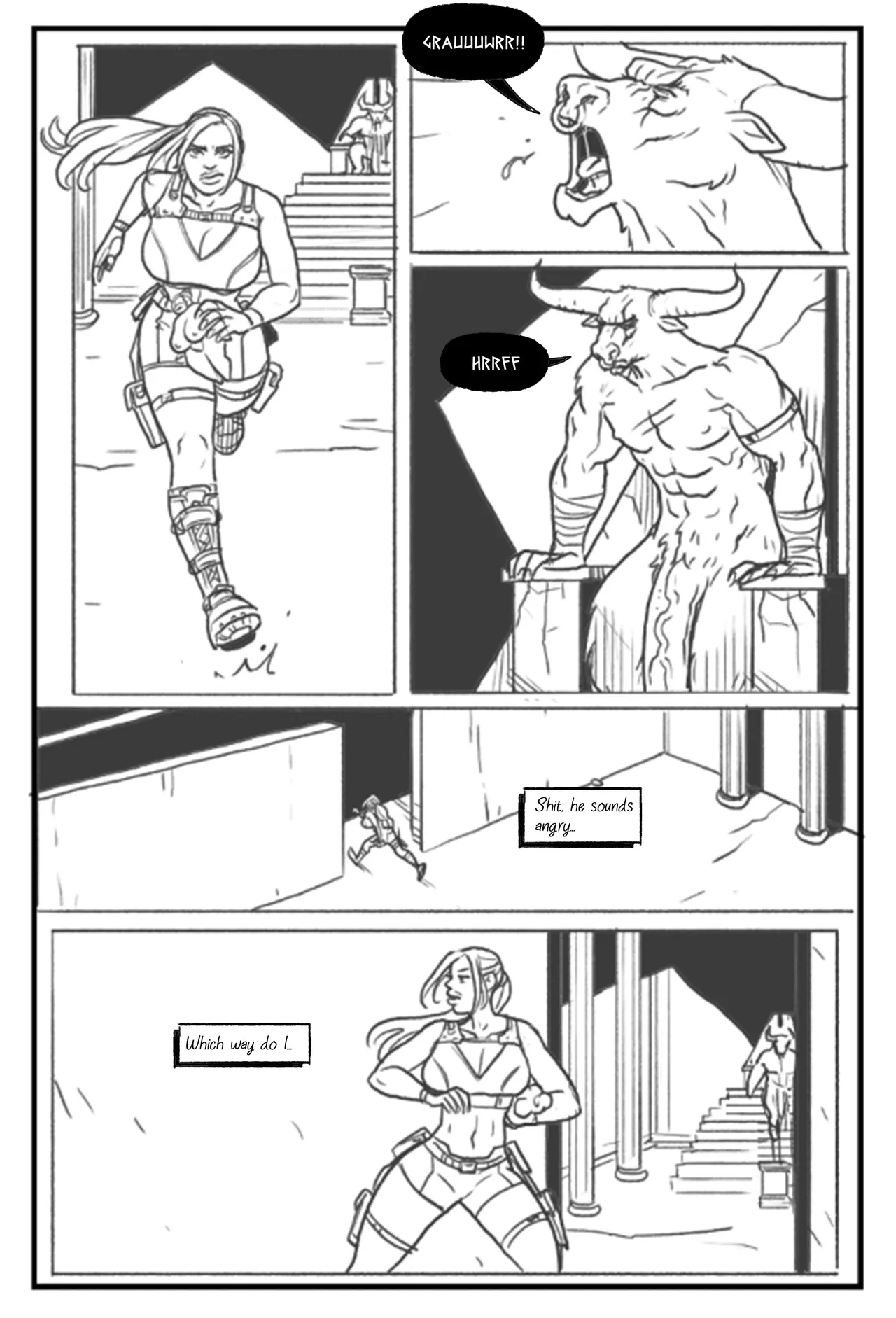 Lara Croft - Labyrinth of the Minotaur EN page 8 full