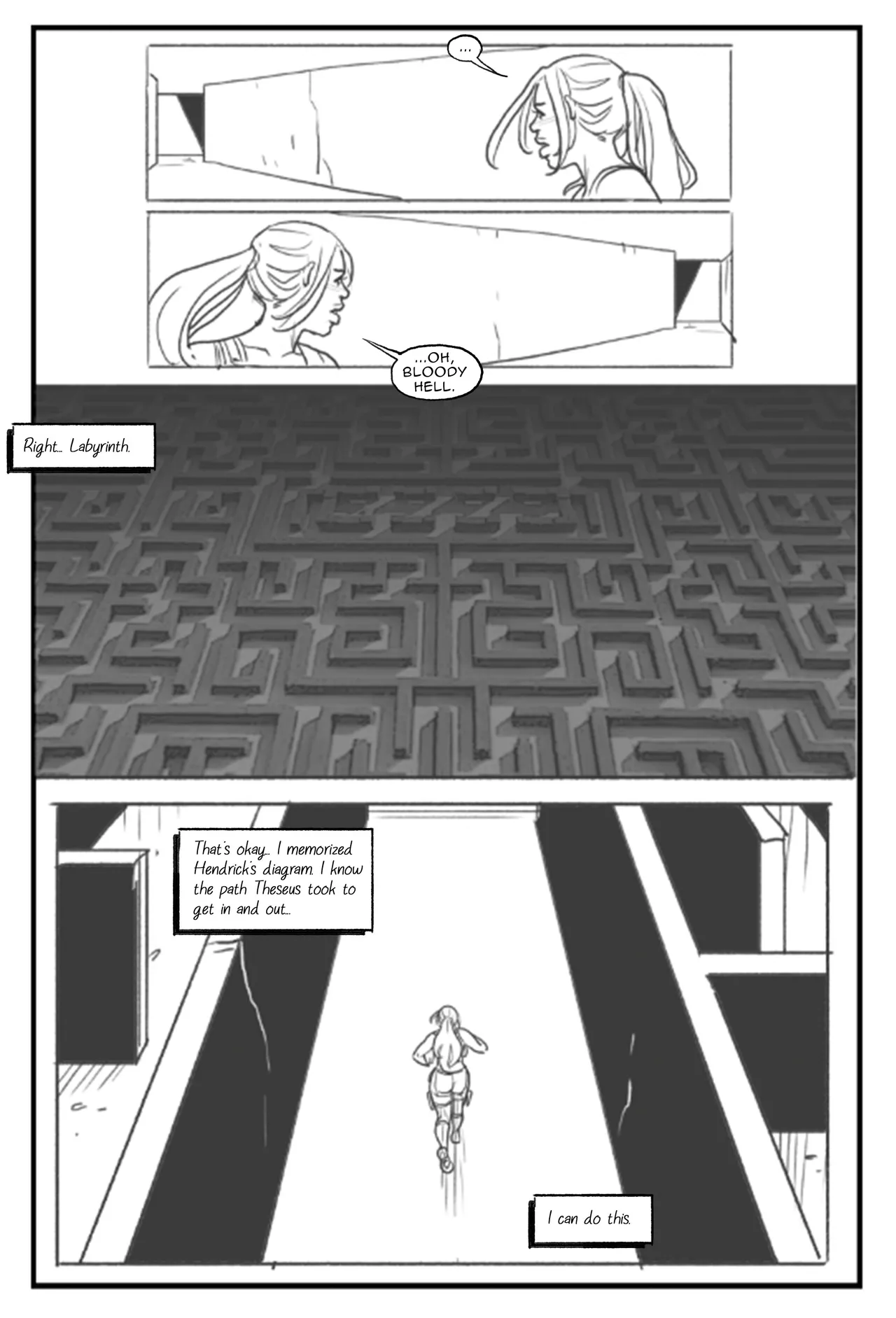 Lara Croft - Labyrinth of the Minotaur EN page 9 full