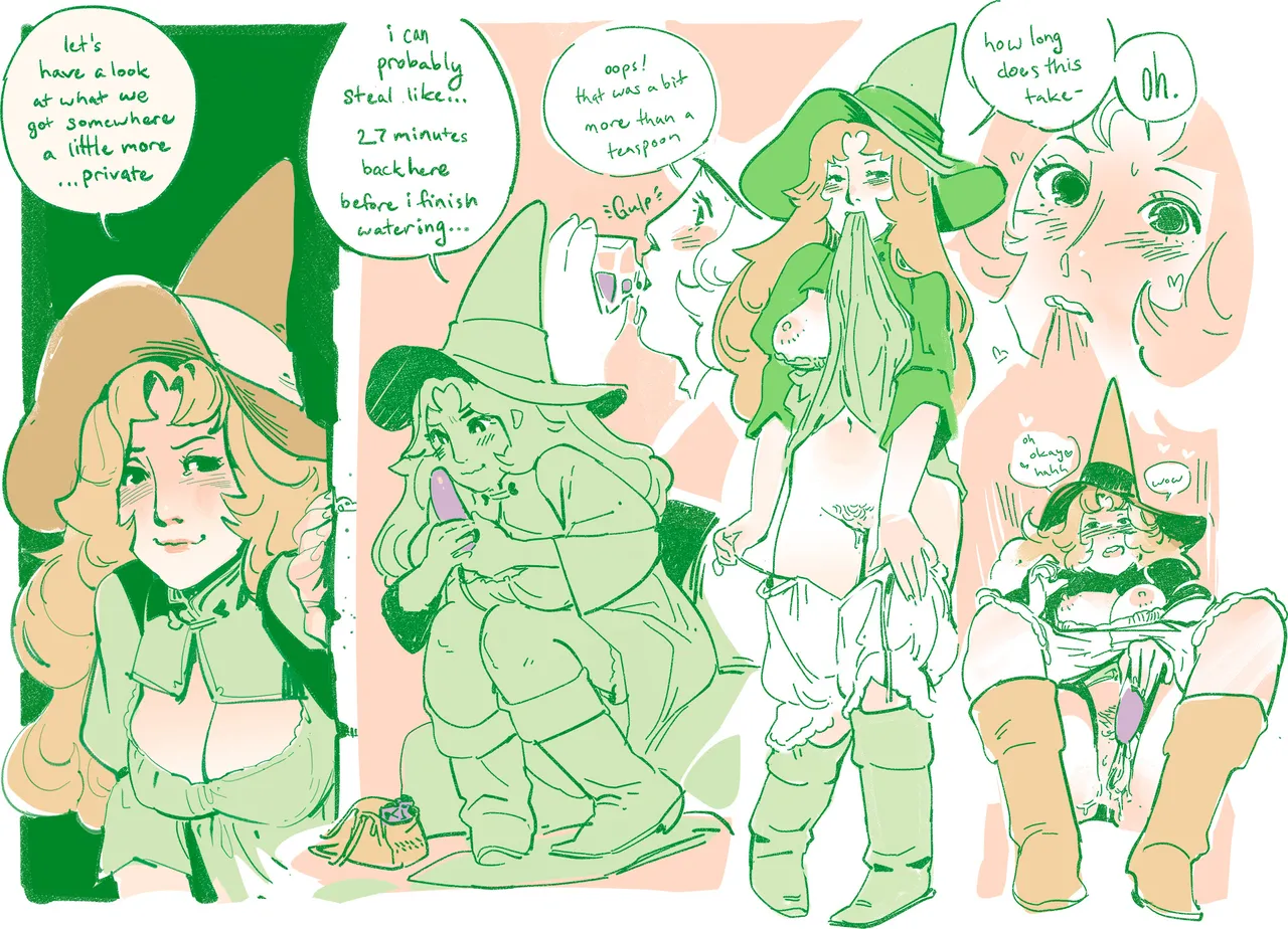 Garden Witch &amp; Geraniums page 2 full