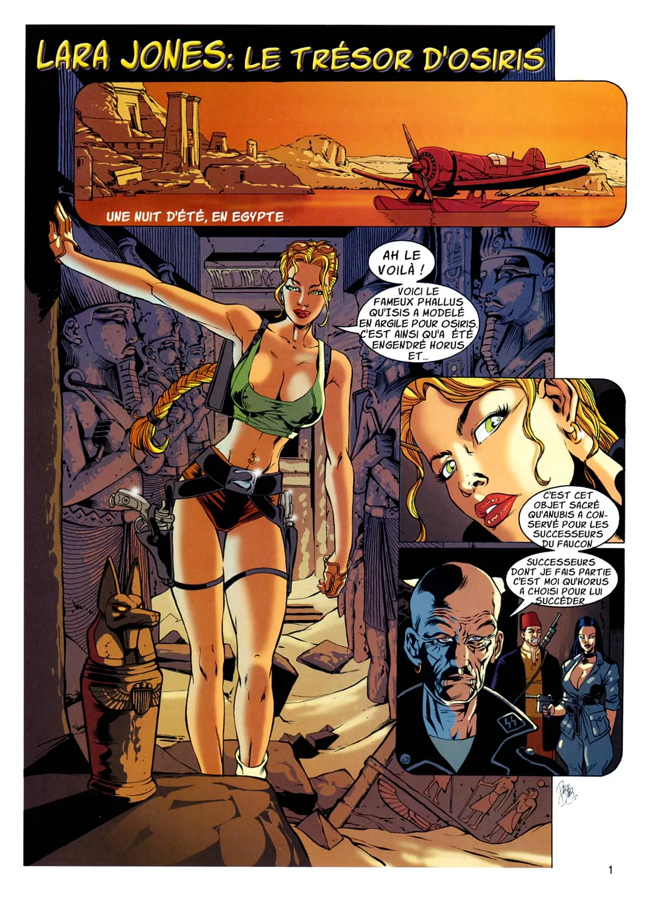 Paco Diaz - Lara Jones : Le Trésor d'Osiris page 2 full