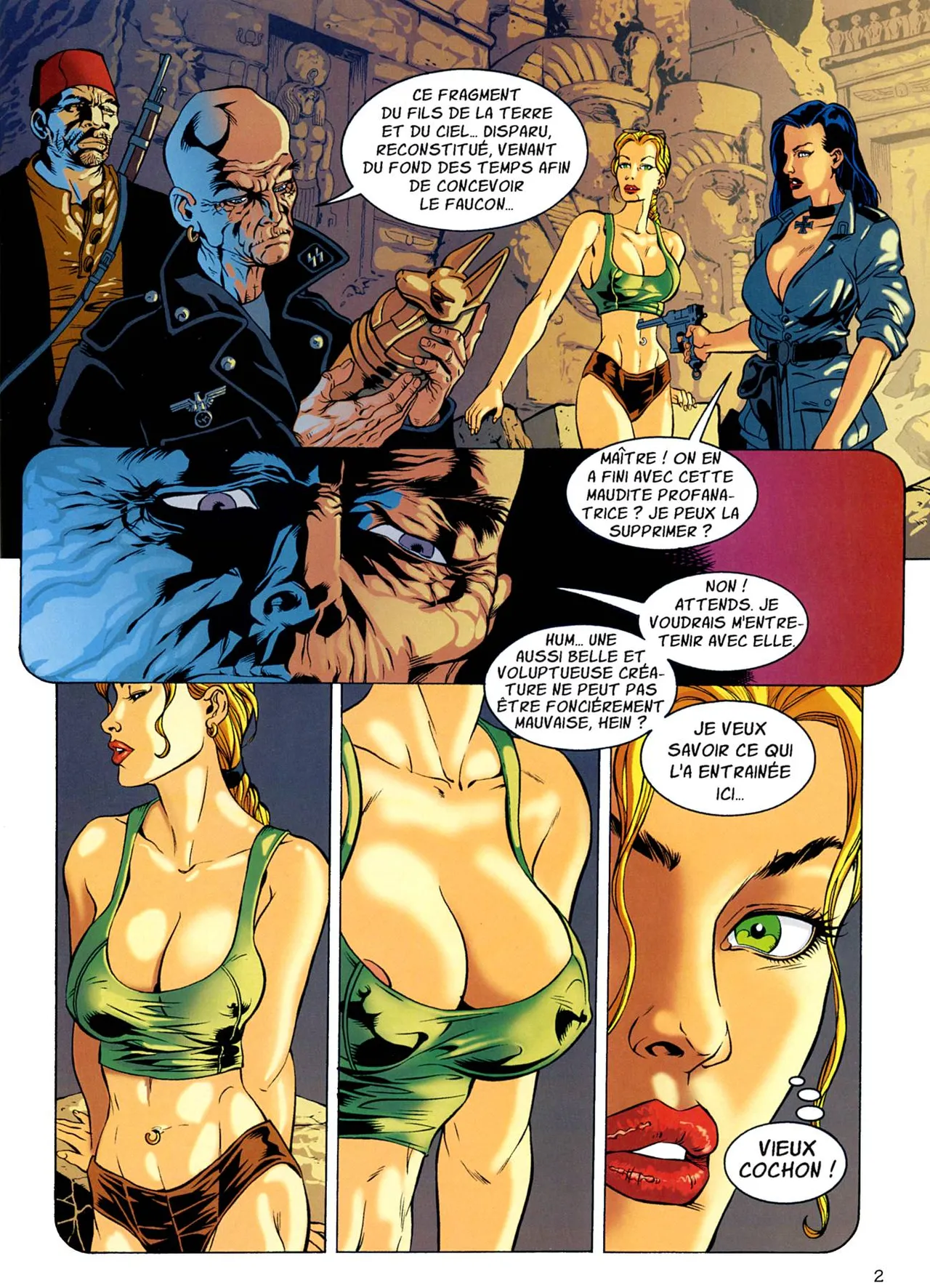 Paco Diaz - Lara Jones : Le Trésor d'Osiris page 3 full