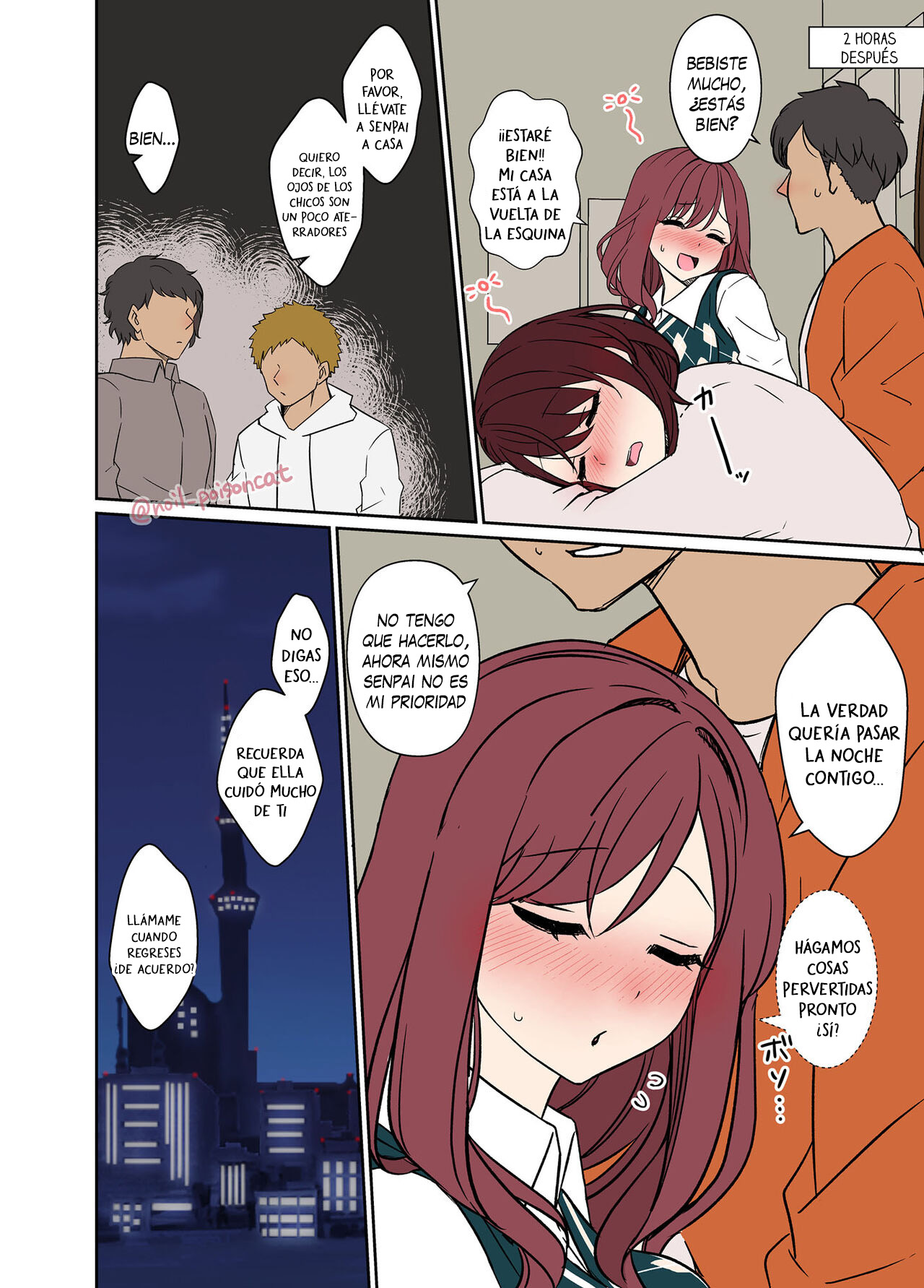 Bounenkai de Deisui Shita Joshidaisei ni Warui Koto o Suru Hanashi | Una historia sobre emborracharse y follar con algunas chicas en una fiesta de año nuevo page 3 full