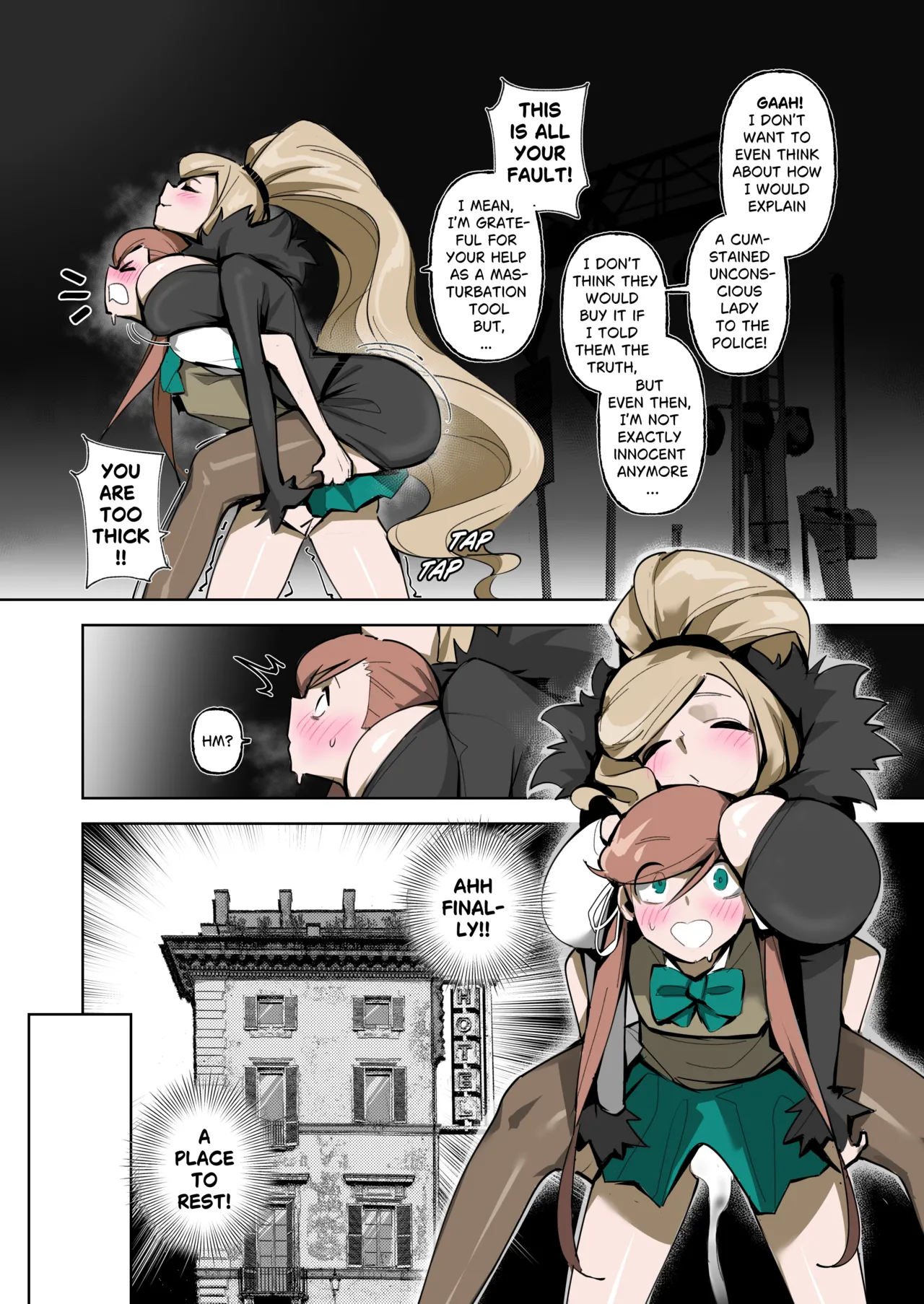Futa Night IN-BIRTH - Part 3 page 7 full