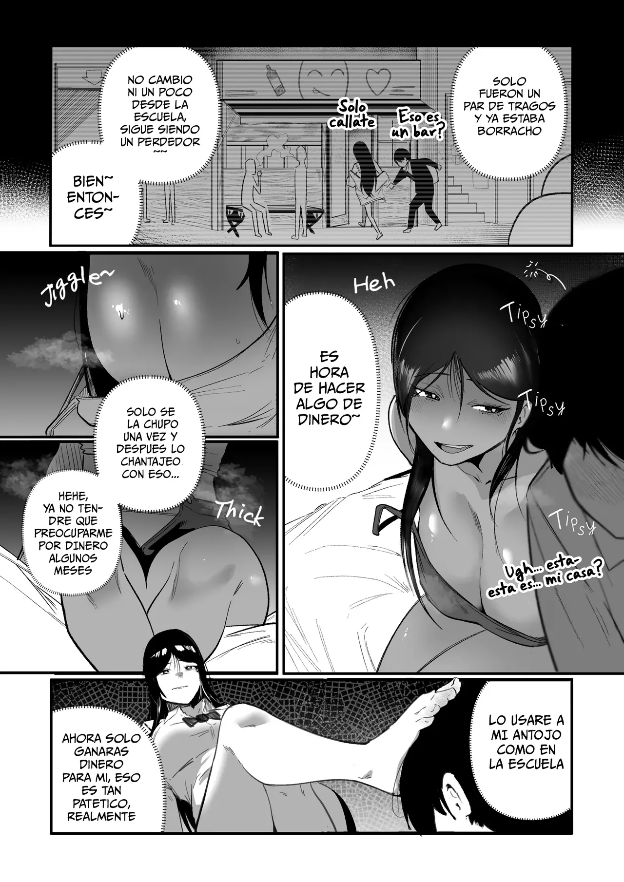 Glamor Furyou Joshi ni Ijimerareta ga Doukyo suru Koto ni Shita｜Viviendo junto con la Bully Tetona page 10 full