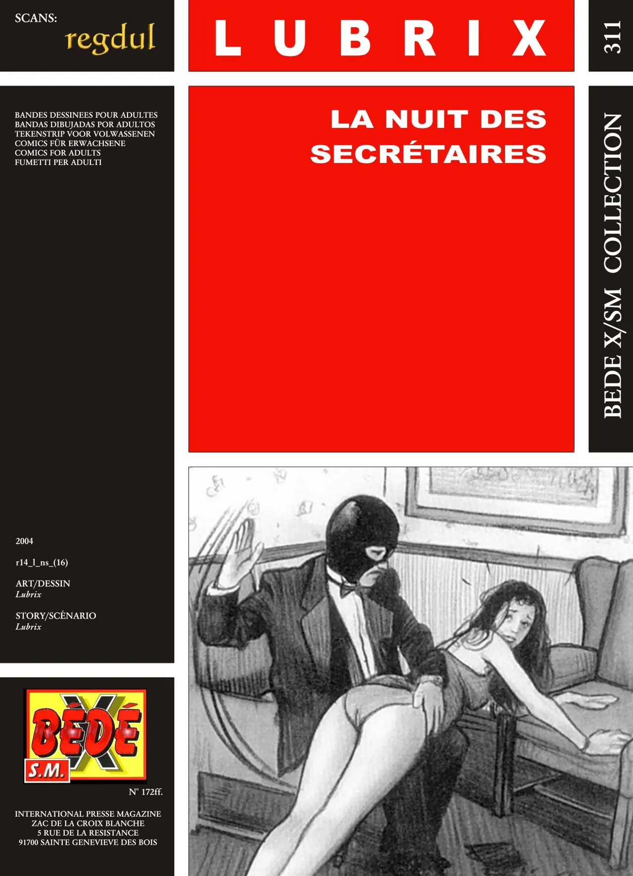 Topaz  - La Nuit des Secrétaires page 1 full