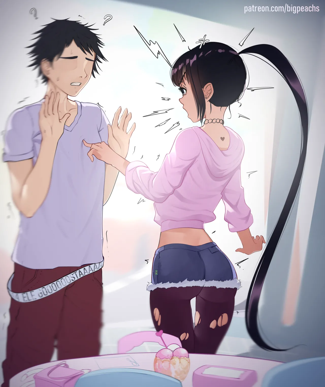 Relax man, she just wants some time page 1 full