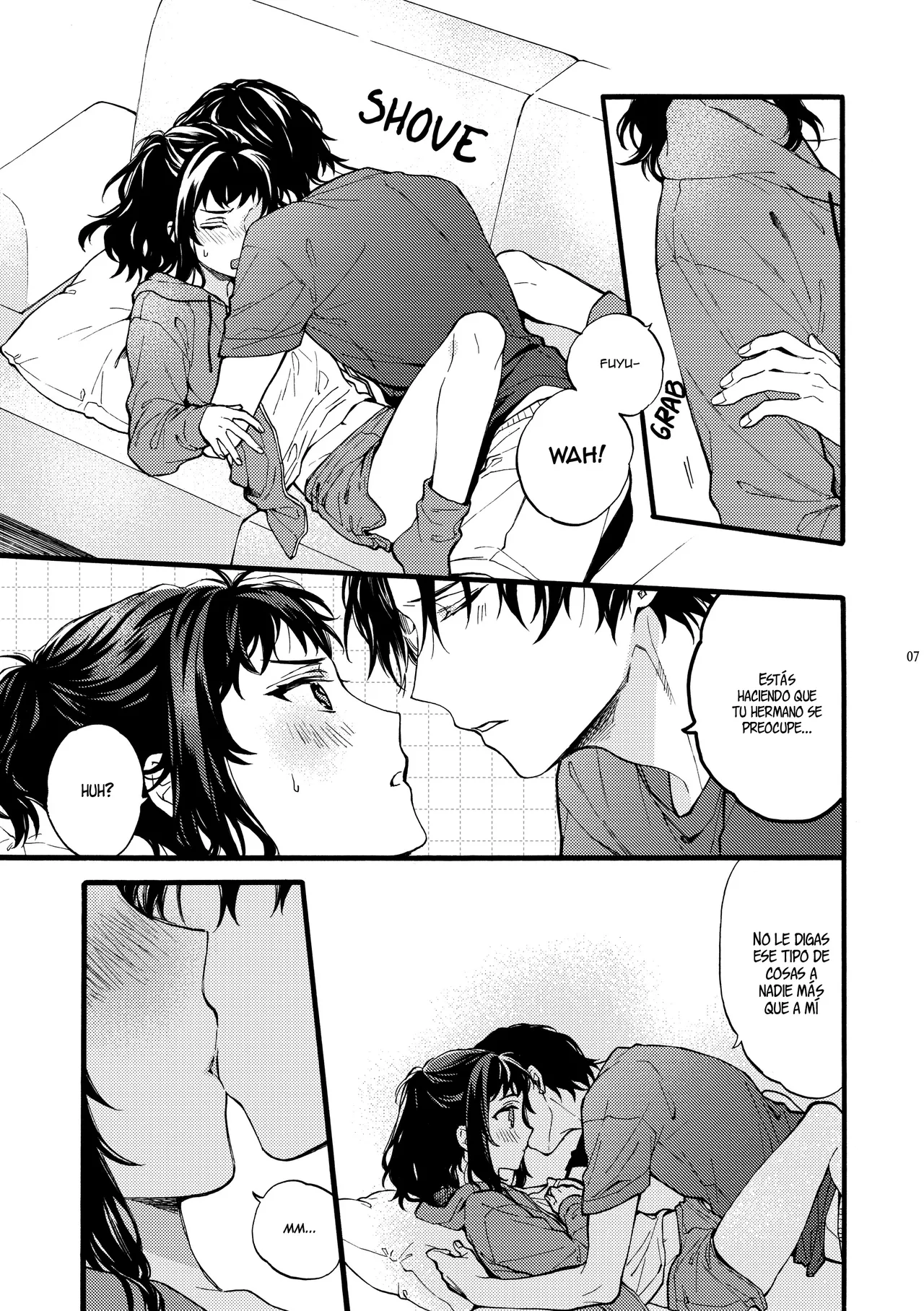 Kono Hito Kareshi ja Arimasen!!  ~Shinomura Kyoudai no Nichijou~｜¡¡Este Chico NO es my Novio!!  ~Un día en la vida de los hermanos Shinomura~ page 6 full