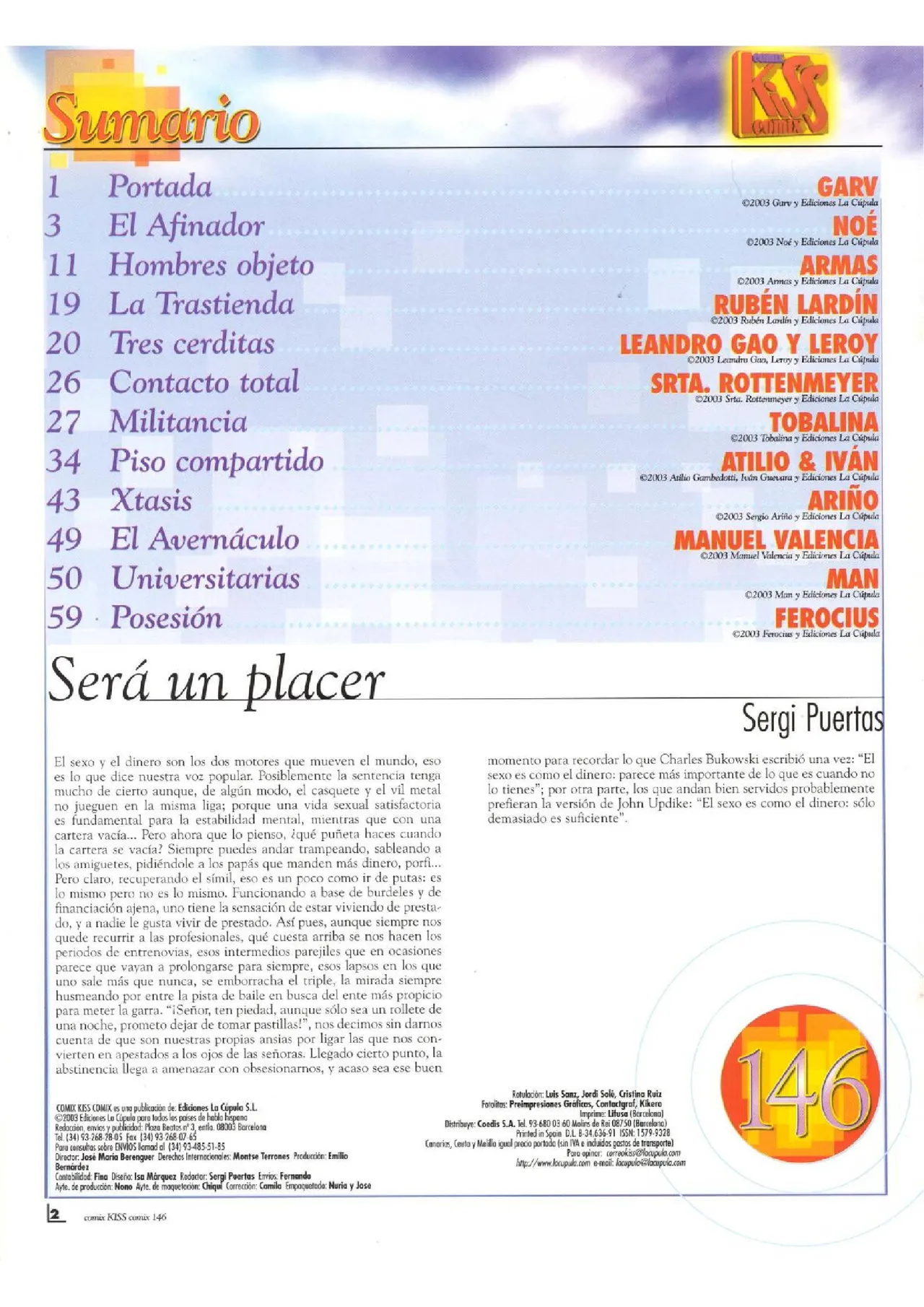 Kiss Comix #146 page 2 full