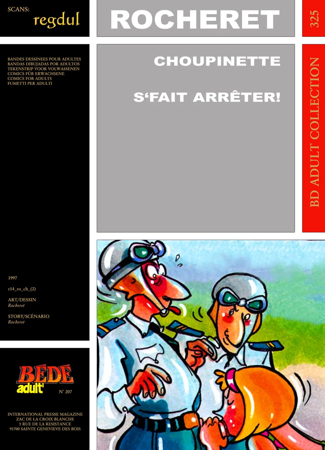 Rocheret  - Choupinette : S'fait arrêter ! page 1 full