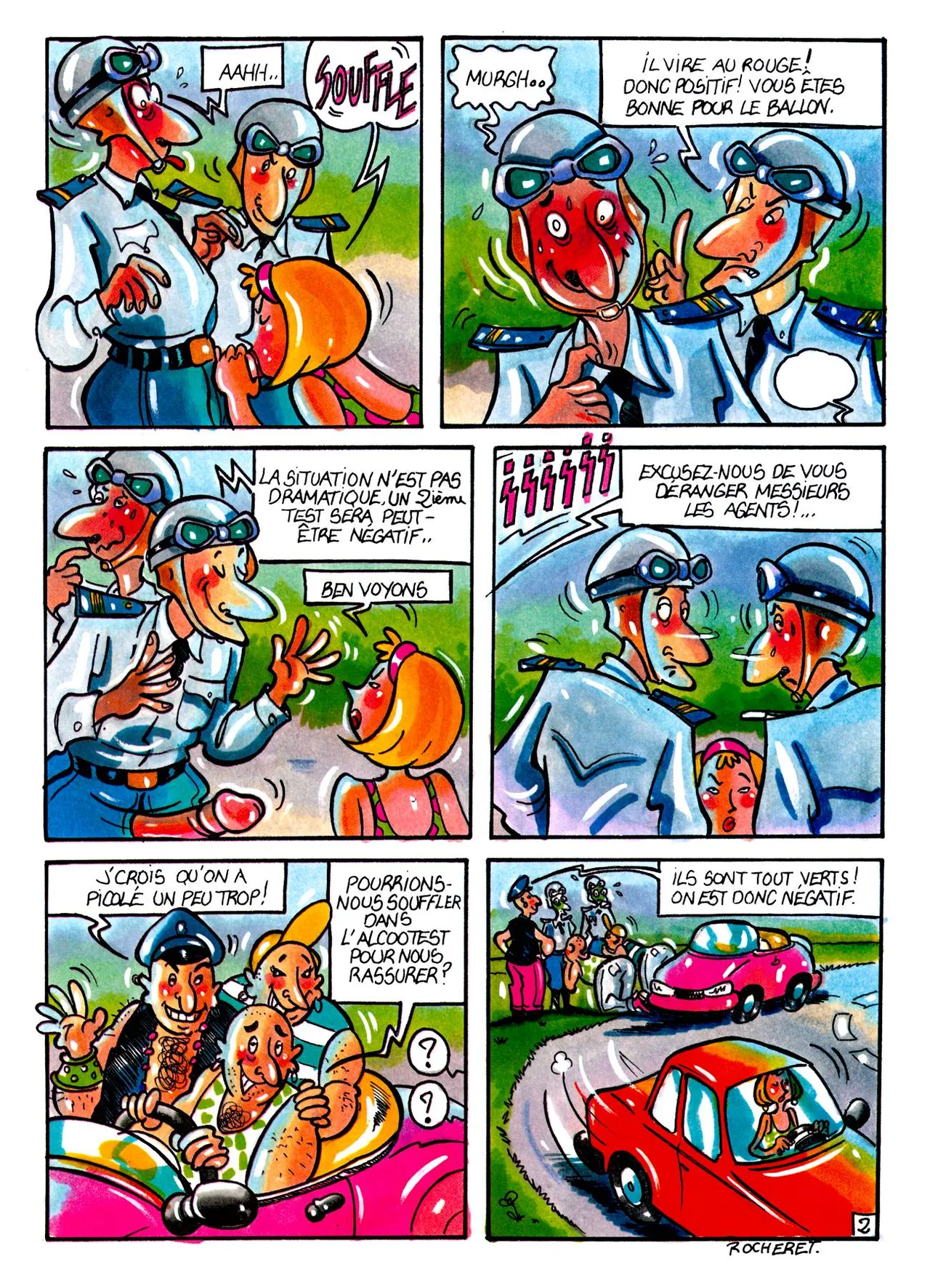 Rocheret  - Choupinette : S'fait arrêter ! page 3 full