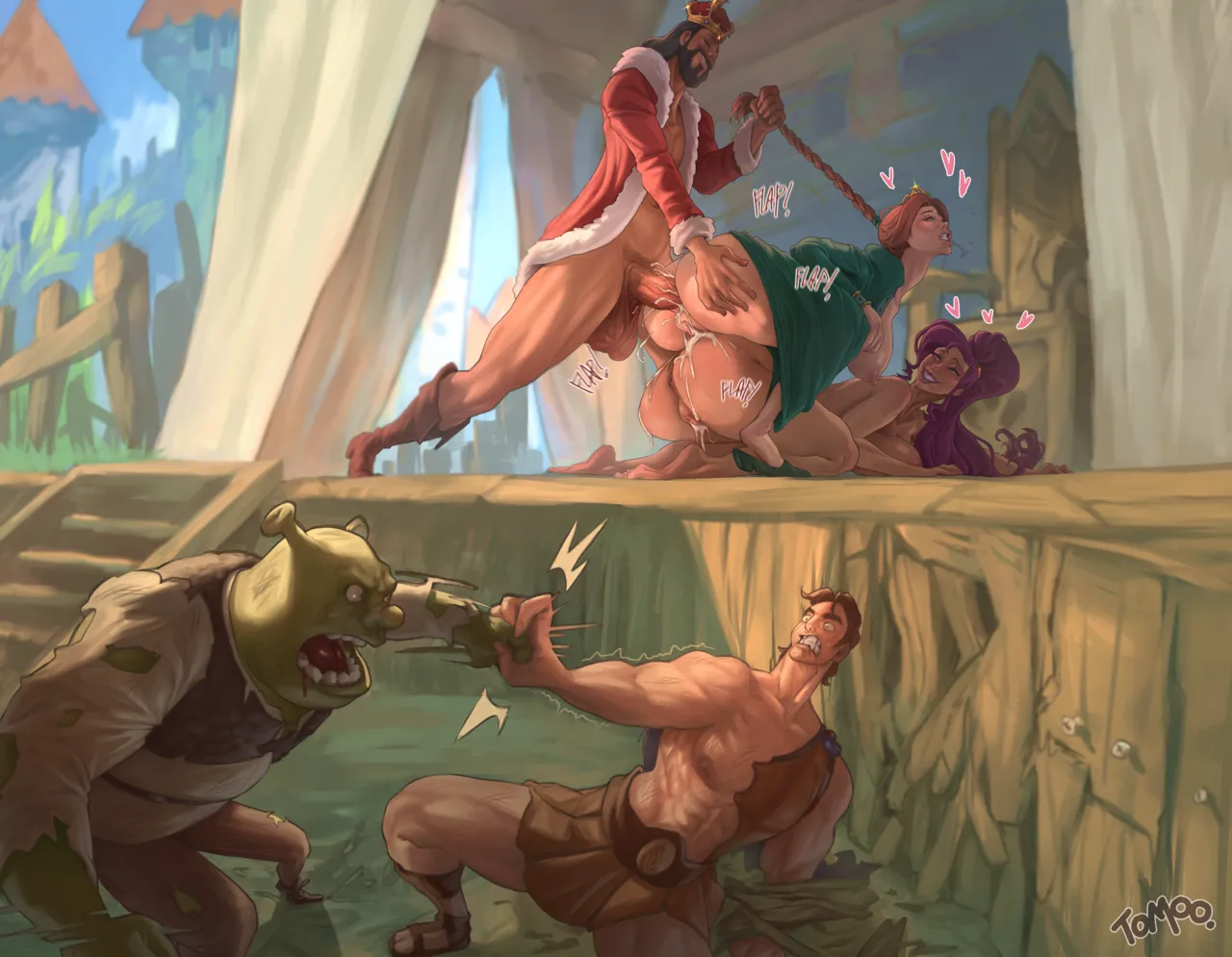 DP#180 - Megara &amp; Fiona page 1 full