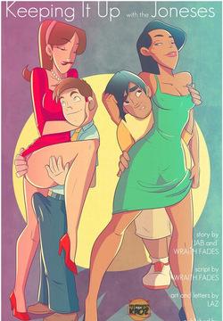 [Jab Comix] Keeping It Up With The Joneses (Comparandonos con los Joneses) 1-6 COMPLETO (Español)