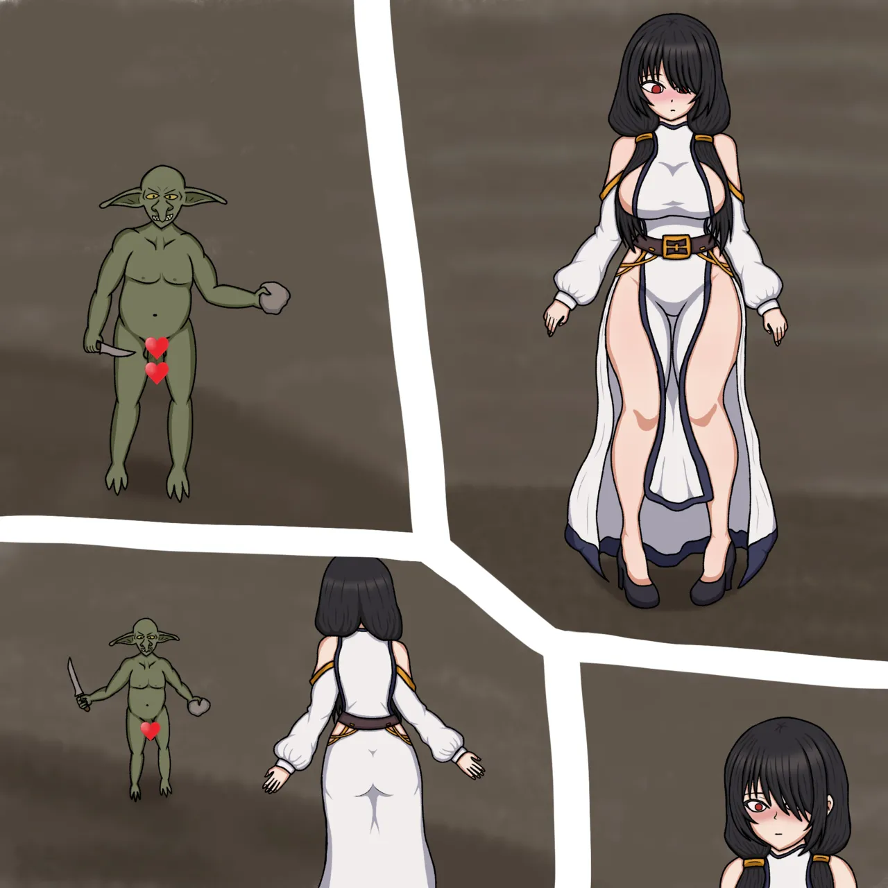 Tokisaki Kurumi in an Isekai page 1 full