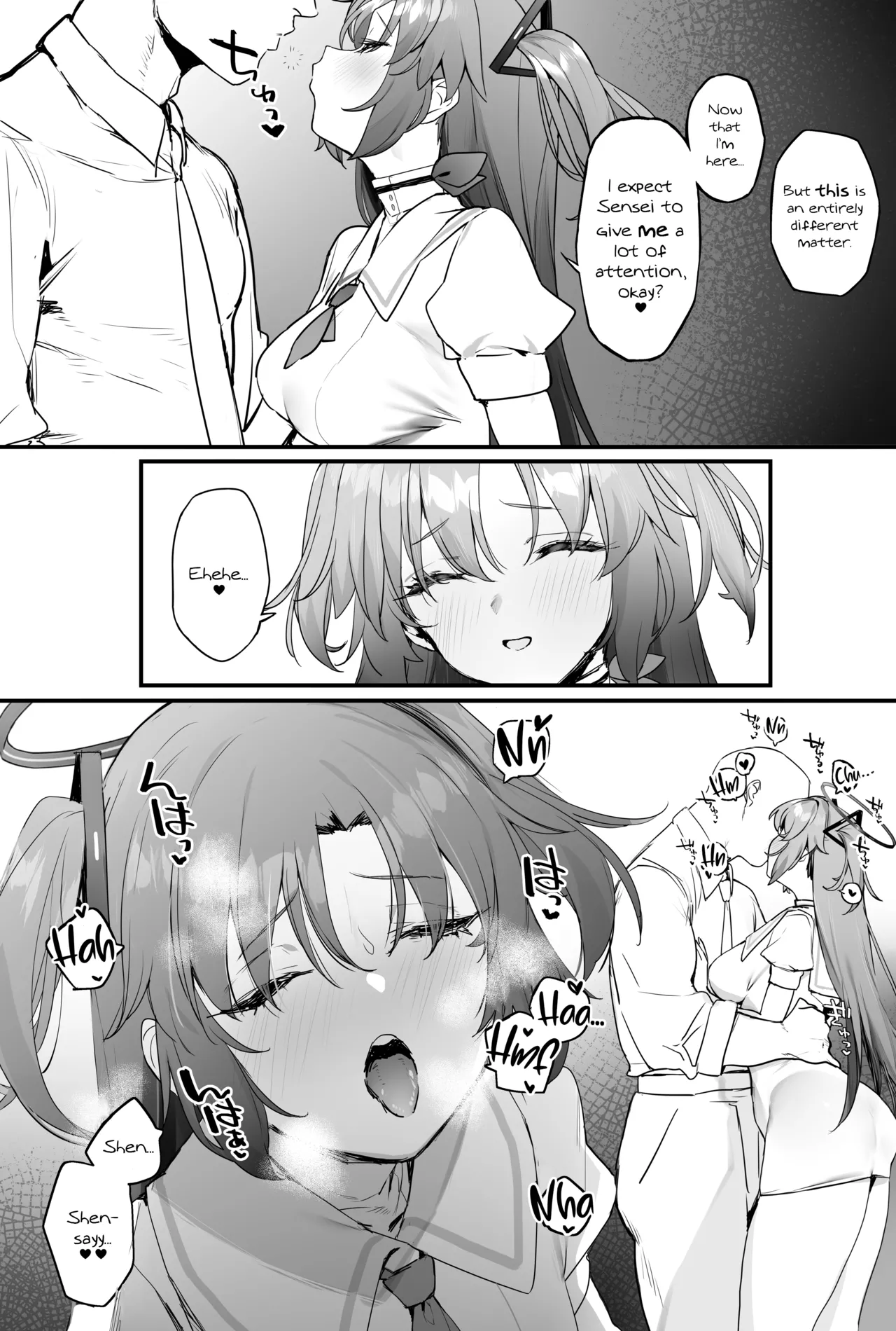 Yuuka-chan to Ichaicha Suru Hon | A book of getting lovey-dovey with Yuuka-Chan page 7 full