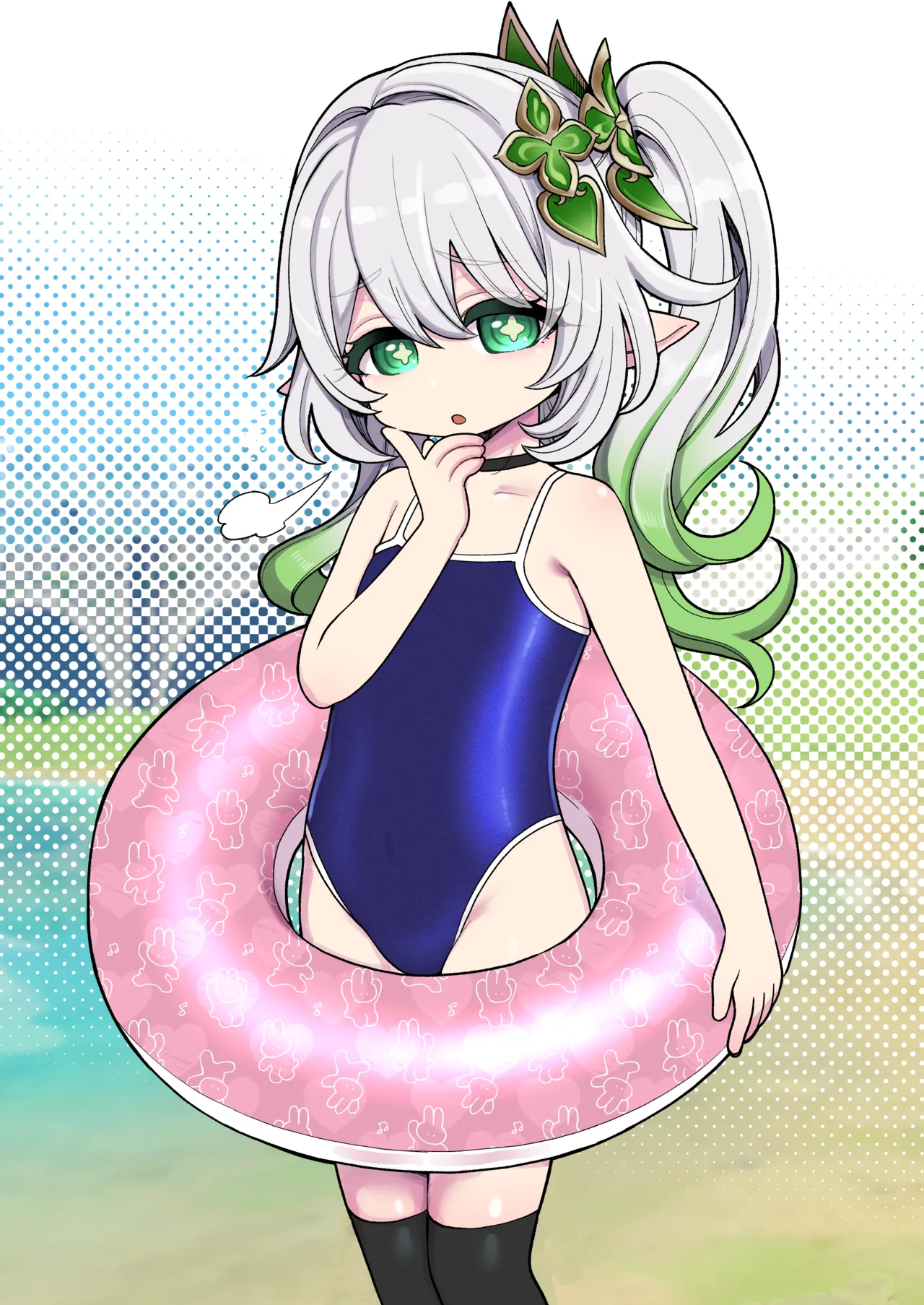 엄청 건방진 메스가키 나히다가 몬드에 3번 호수욕을 하러 왔을 때의 이야기 page 10 full