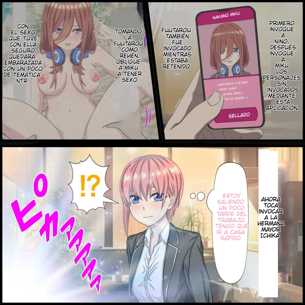 Anime Chara to Seckle Dekiru Appli ''Ichika Hen''｜La App con la que Puedes Cogerte a Personajes de Anime ~El Caso de Ichika~ page 1 full