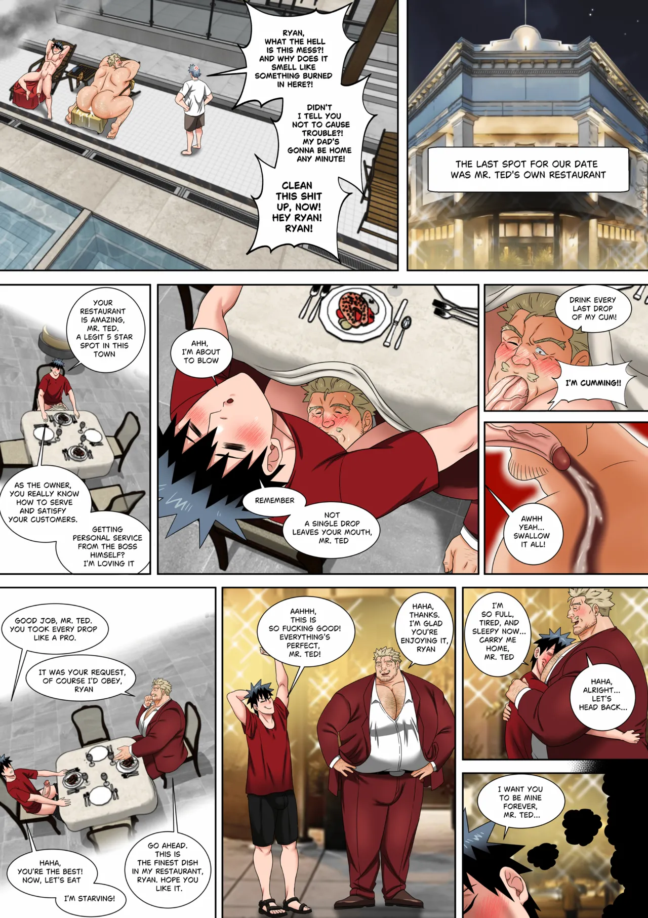 Precious mail side story - One day with Mr. Ted page 8 full