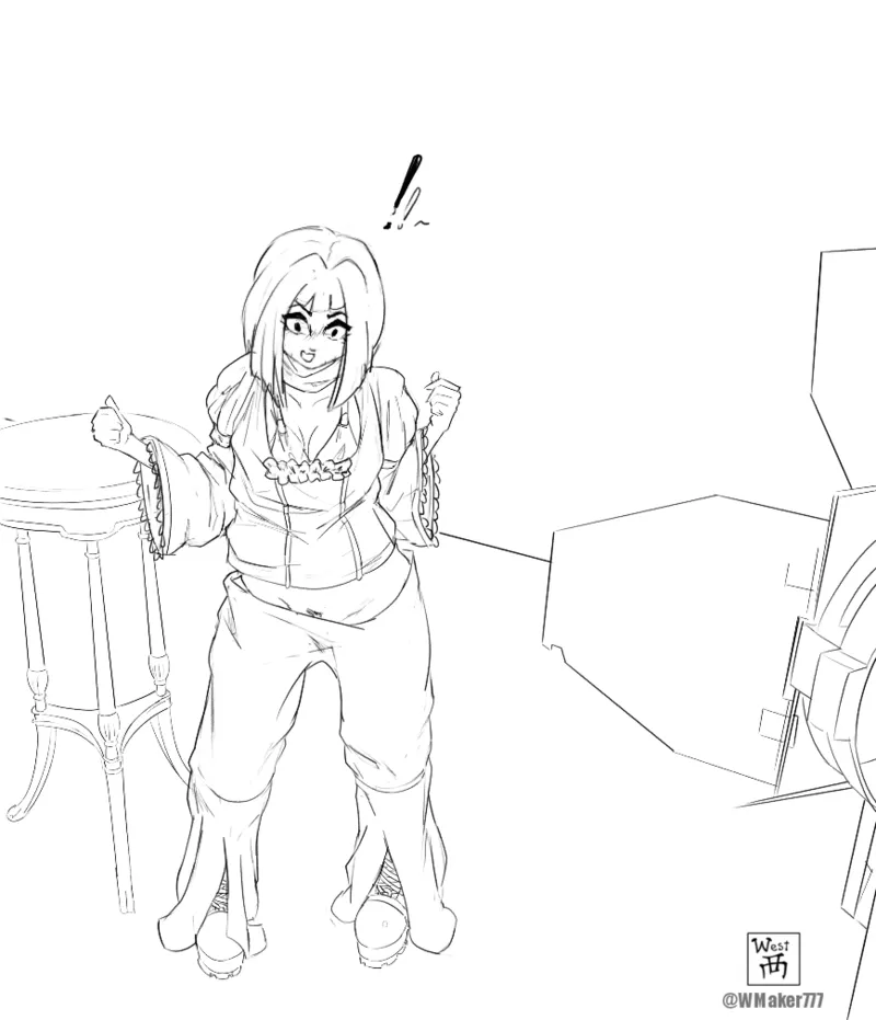 Shrinking Goth Girl page 6 full