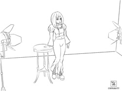 [West] Shrinking Goth Girl