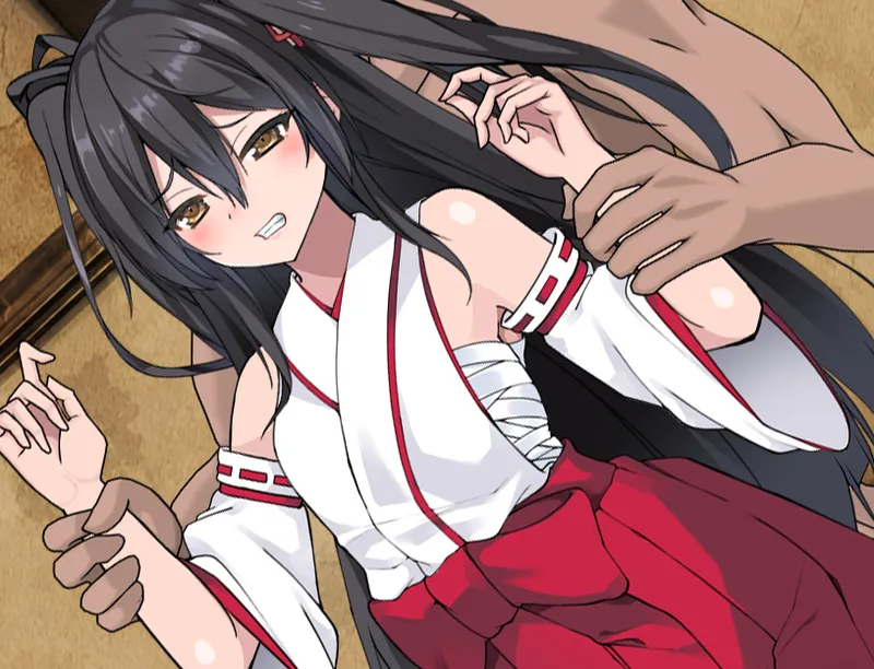 ikusa miko honoka― ai suru karesi no tame ni、 gesu oyazi to tigi ri wo musu bu onna taima si― page 8 full