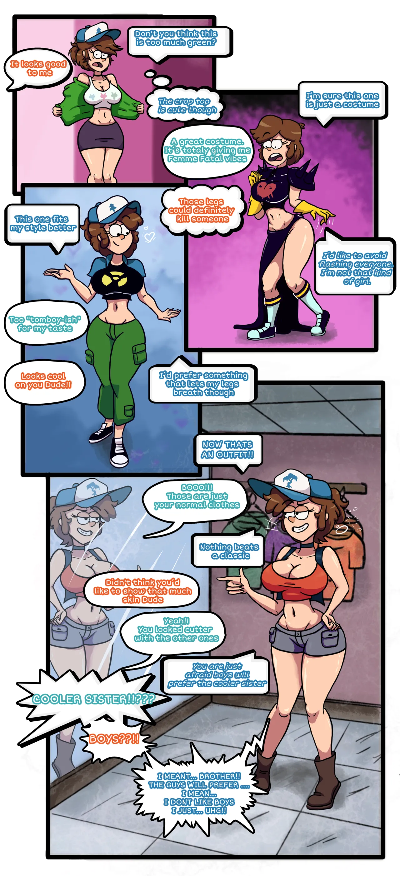 Dipper Pines Genderbend page 6 full