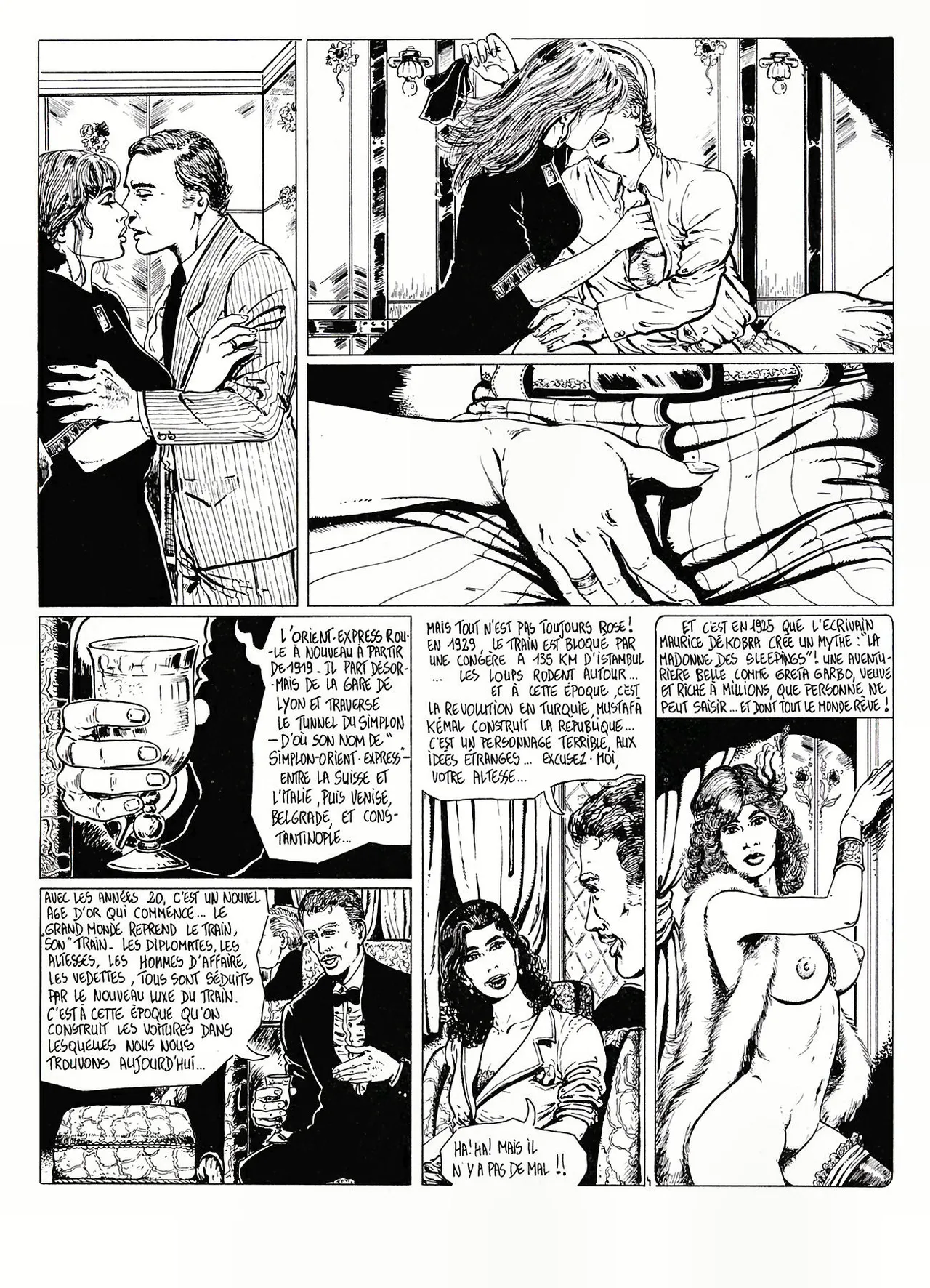 Hugdebert  - Les voluptés de l'Orient Express page 5 full