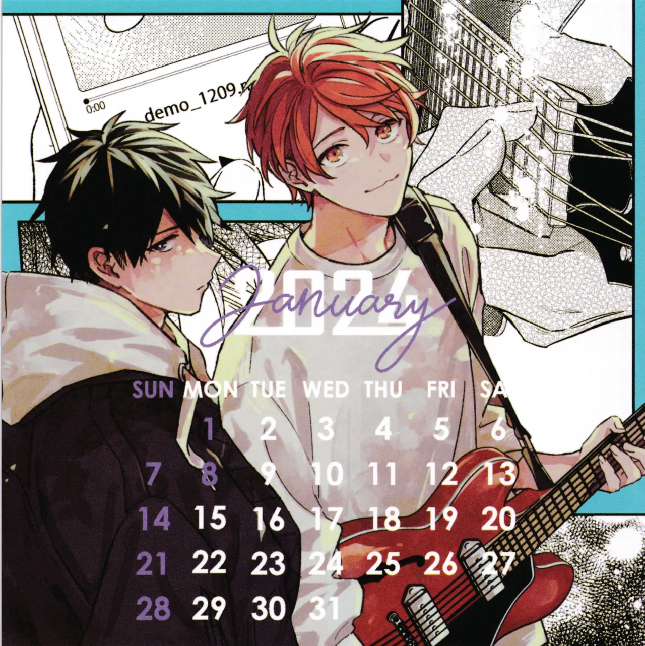 Given Calendar 2024 page 2 full