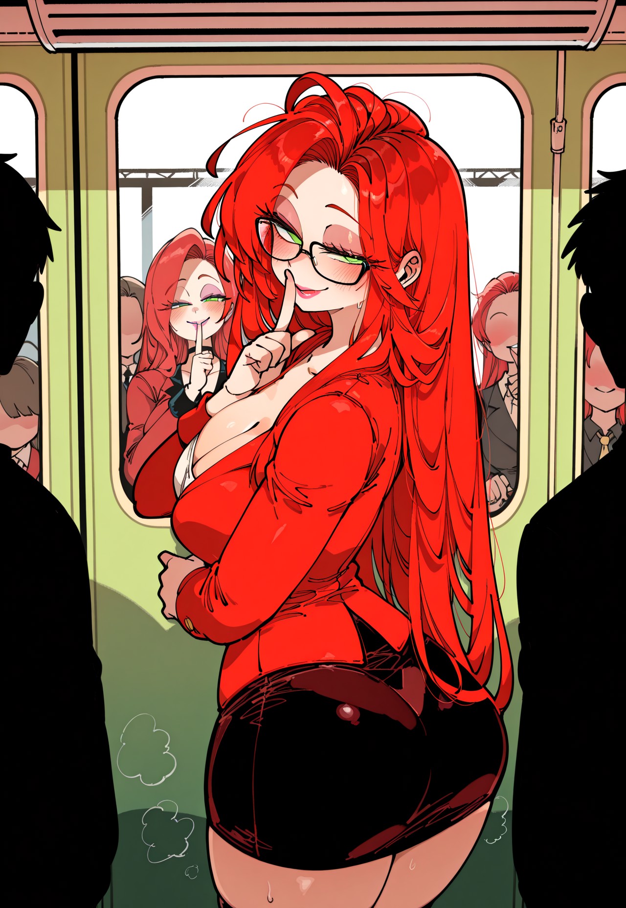 Shhh… Redhead Office Temptation page 2 full