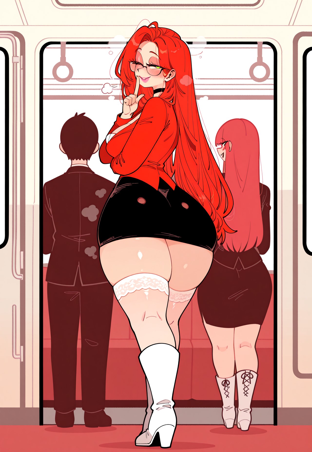 Shhh… Redhead Office Temptation page 6 full