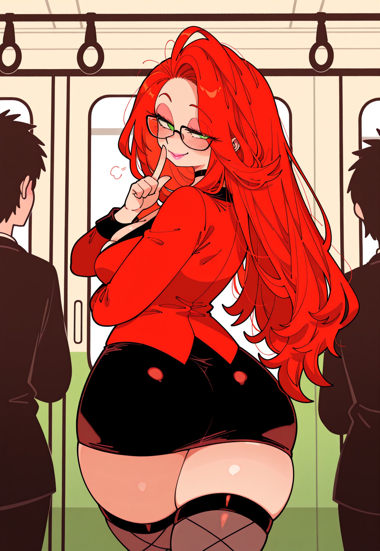 Shhh… Redhead Office Temptation page 7 full