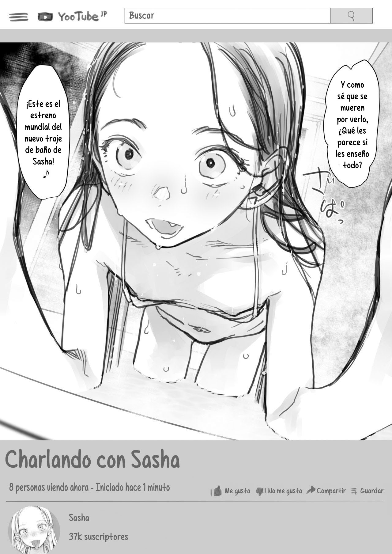 Sasha-chan no YooTube Haishin. Okiniiri Sex Friend Shoukai 3  | La Transmisión de YooTube de Sasha-chan. Presentación de sus Amigos Sexuales Favoritos 3 page 3 full