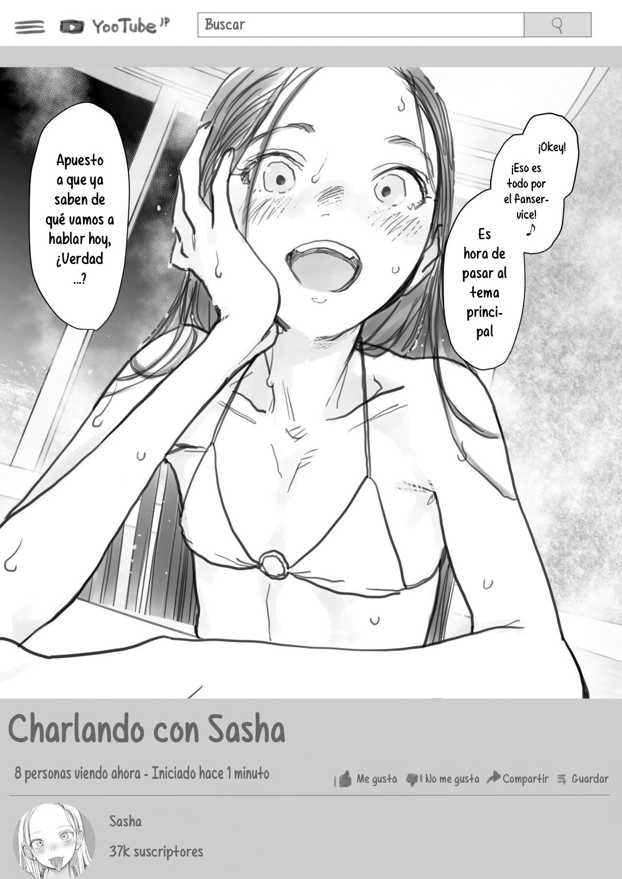 Sasha-chan no YooTube Haishin. Okiniiri Sex Friend Shoukai 3  | La Transmisión de YooTube de Sasha-chan. Presentación de sus Amigos Sexuales Favoritos 3 page 6 full
