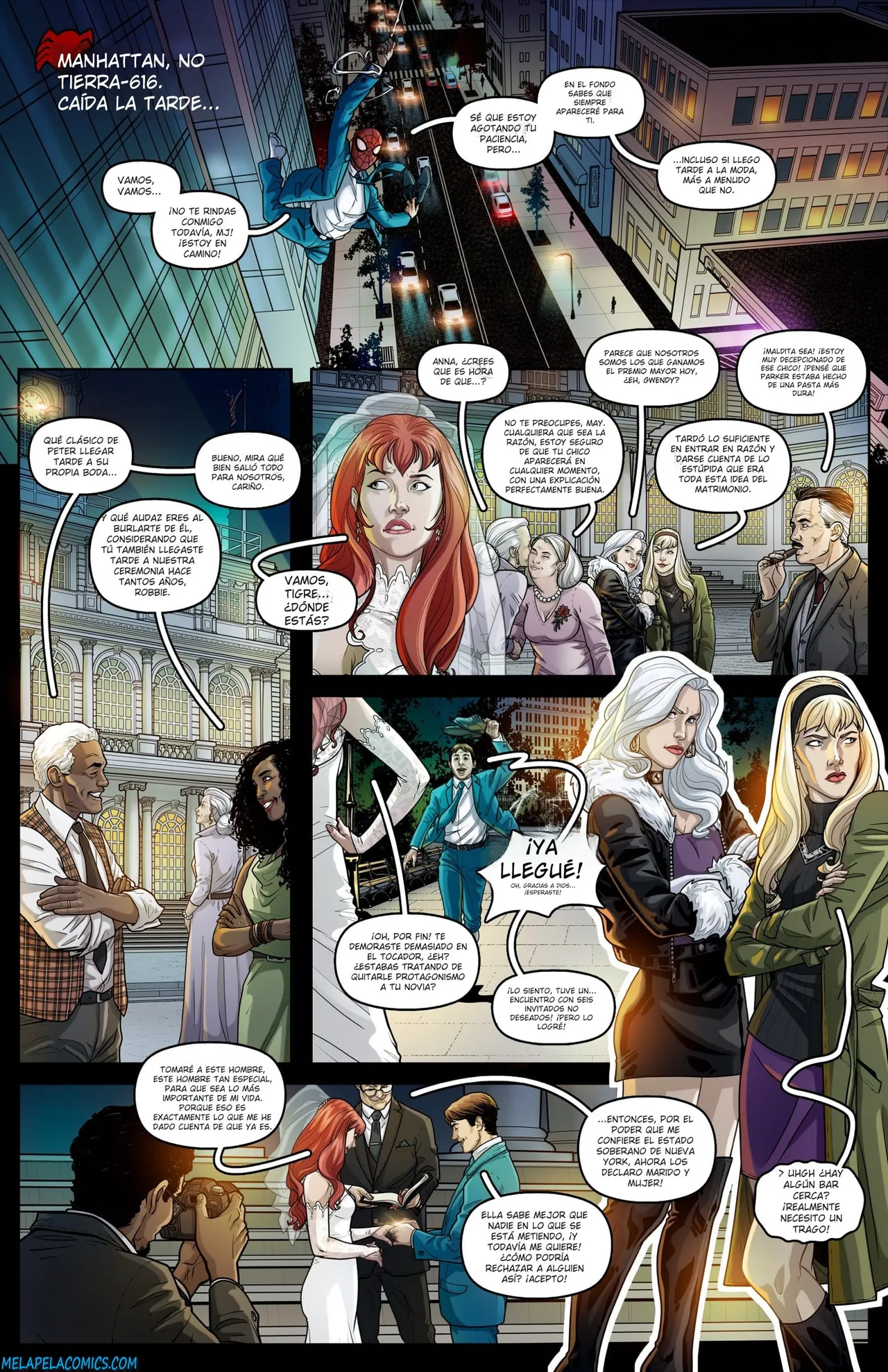 The Newly Webs – Spider Man page 3 full