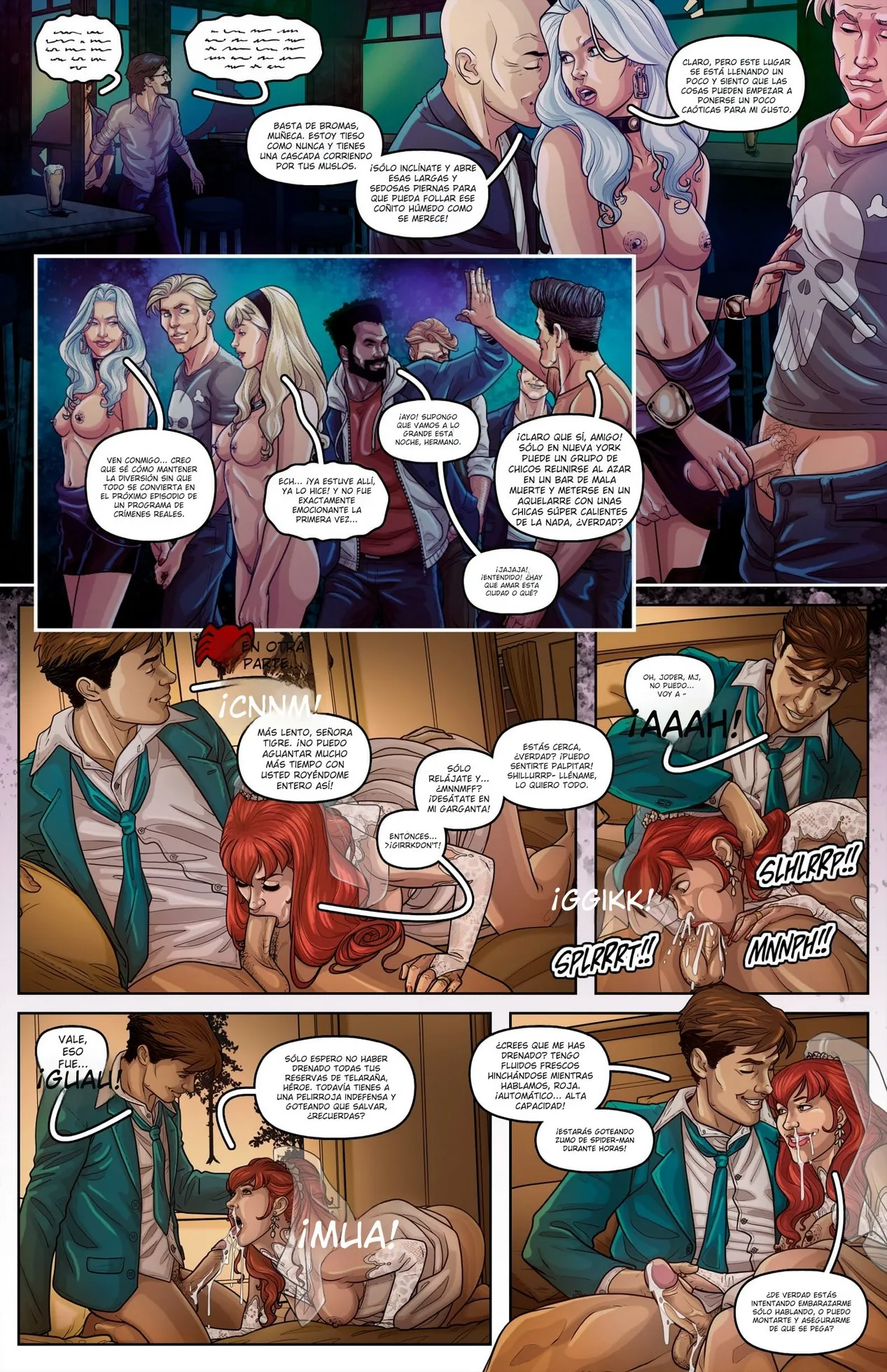 The Newly Webs – Spider Man page 7 full