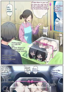 A girl left in a human barn by her friend《Part 4》
