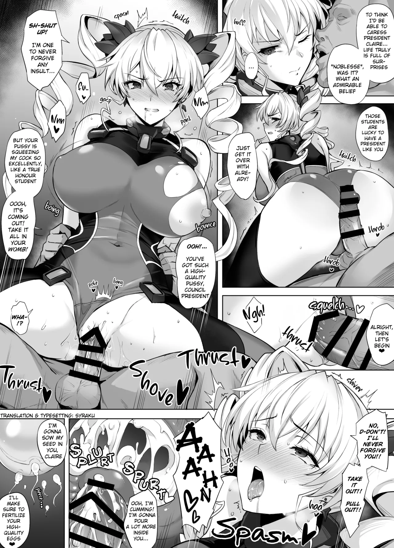 Student Council President Claire page 1 full