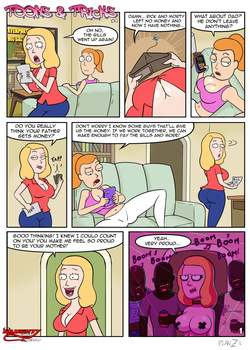 [NaughtyComix (PlanZ34)] Toons & Tricks #4 (Rick and Morty) (Ongoing)