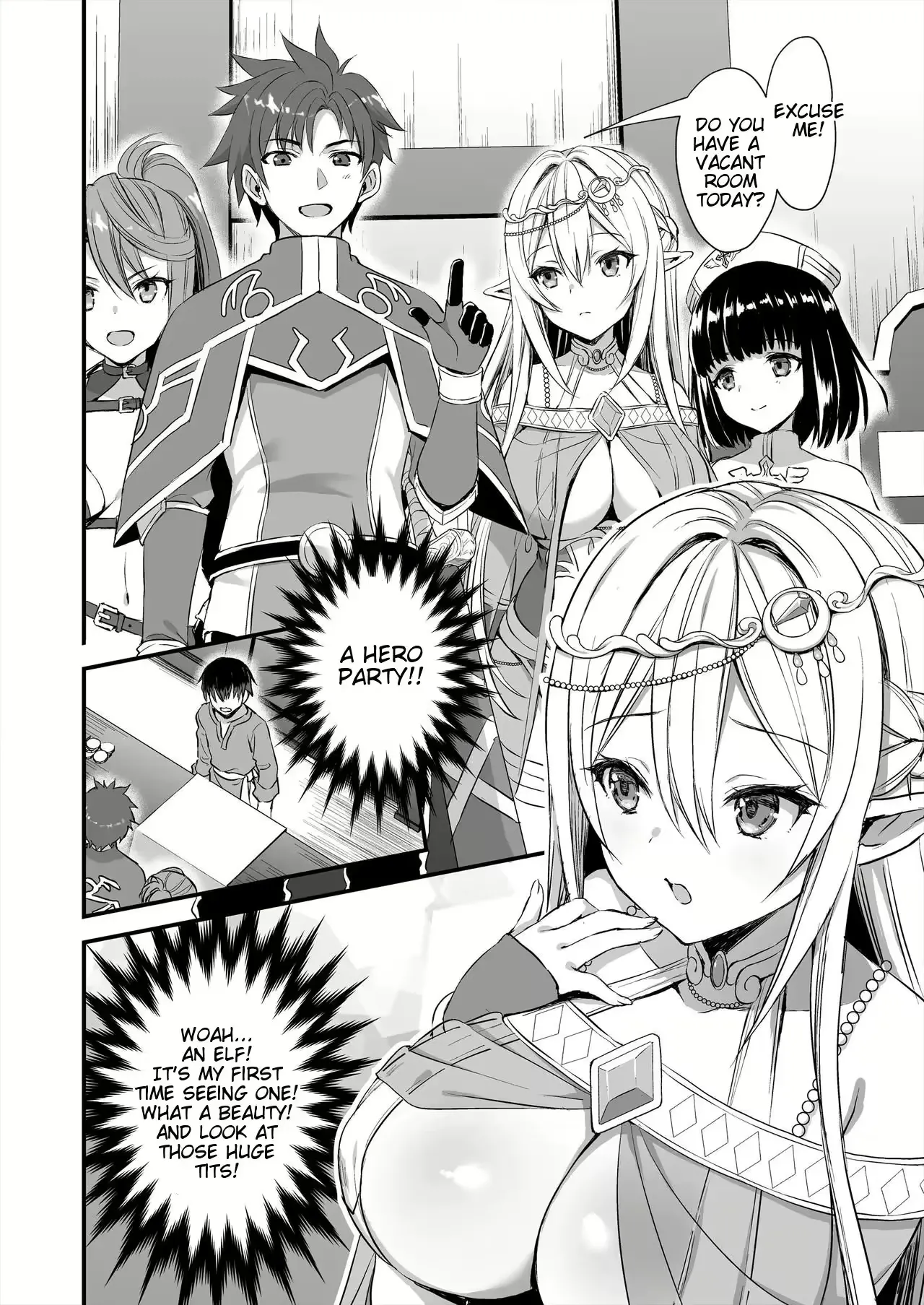 Horny Isekai Elf's Evil Eye page 3 full