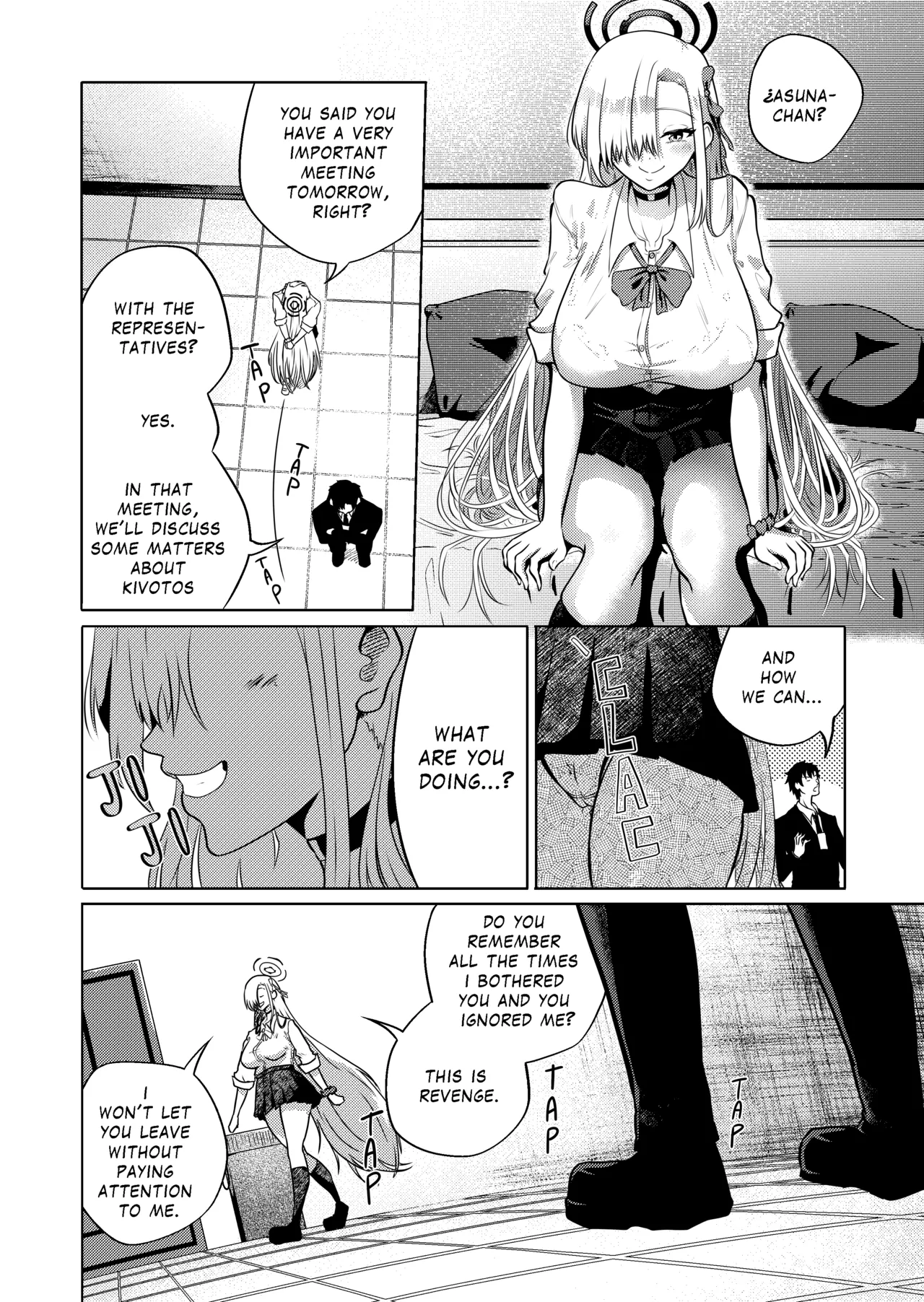 Asuna-chan to Futarikiri no Yoru | A Night Alone With Asuna-chan page 3 full
