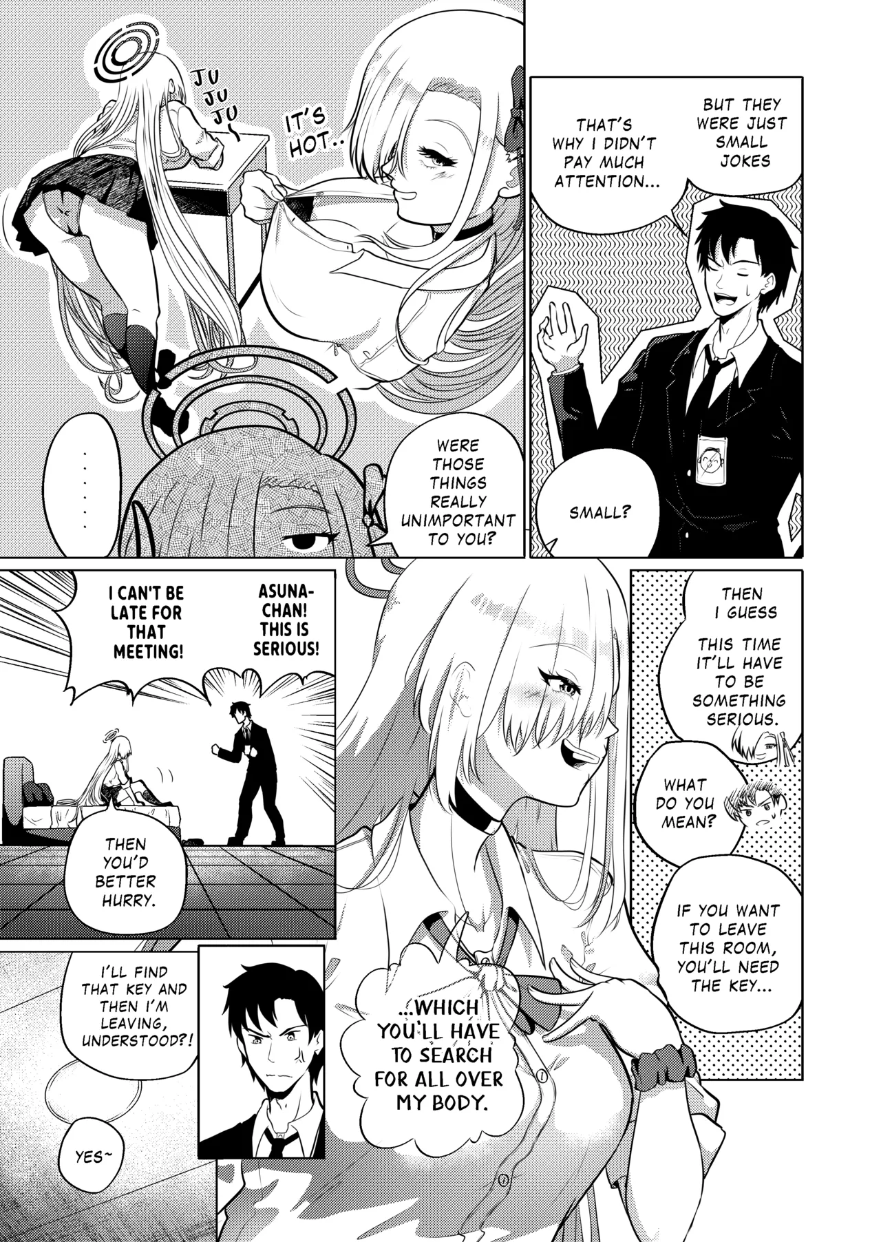 Asuna-chan to Futarikiri no Yoru | A Night Alone With Asuna-chan page 4 full